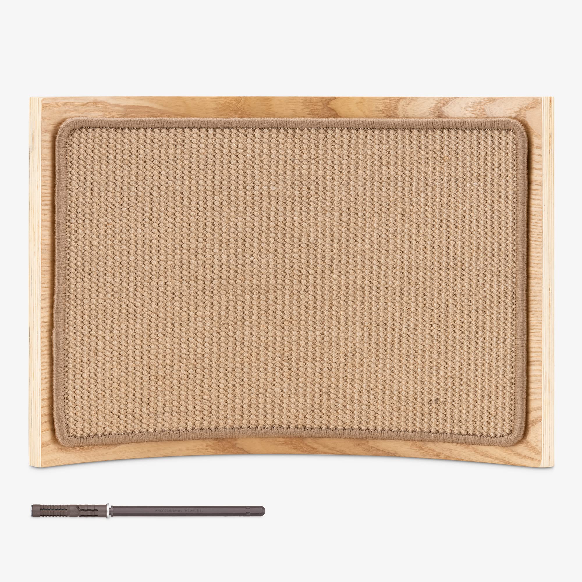 navaris-animals-katzenwandliege-50x35cm-sisal-kratzmatte-holz image 6