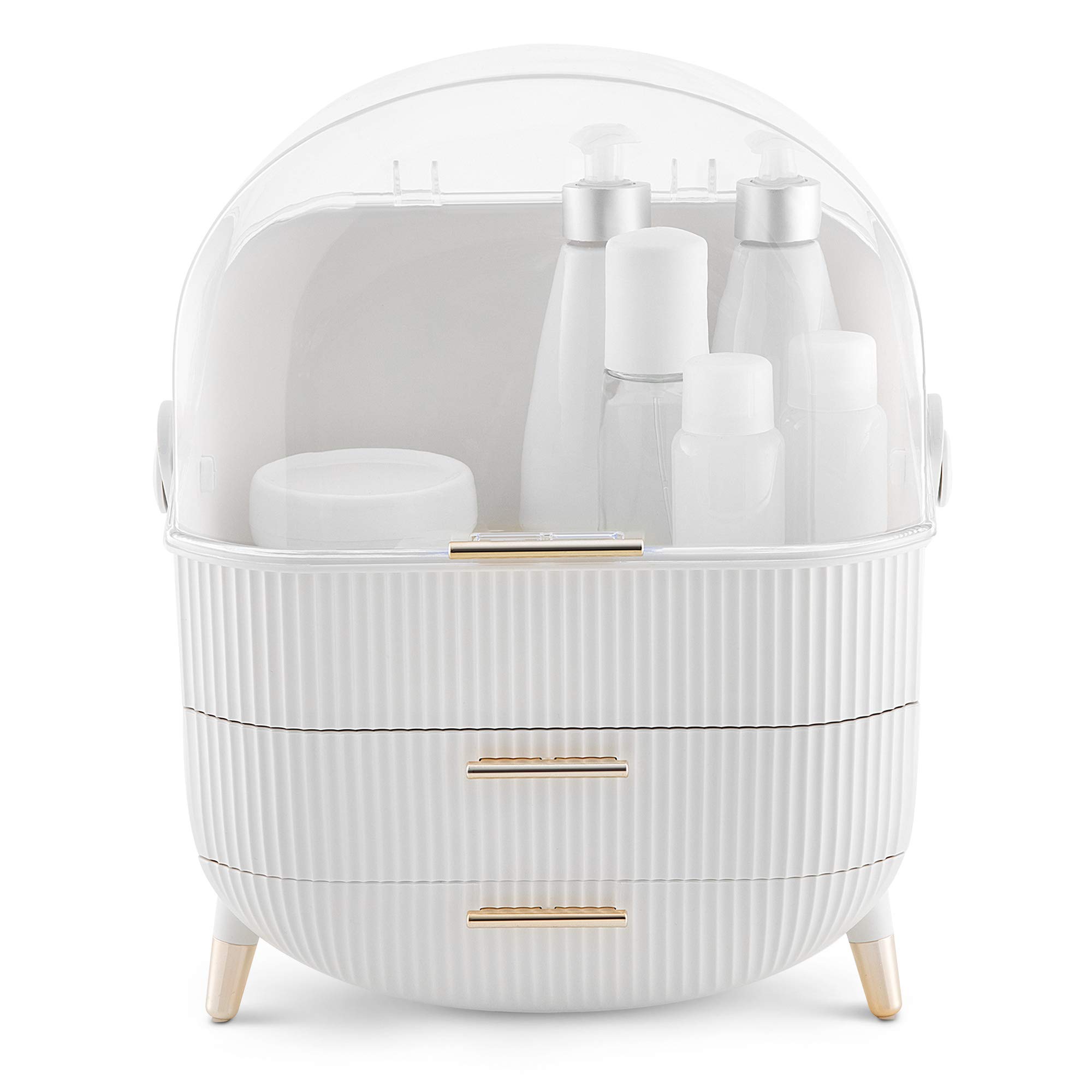 navaris-beauty-make-up-organizer-wei-mit-2-schubladen-29x20x34cm image 8