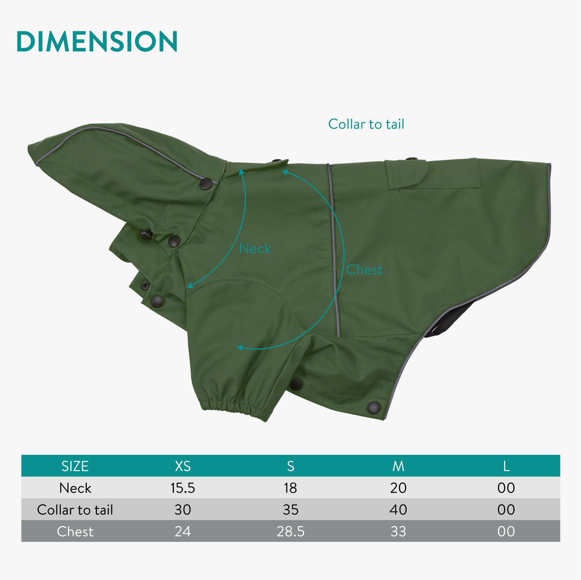 navaris-hunderegenmantel-regenjacke-wasserdicht-gr-n-xl image 6