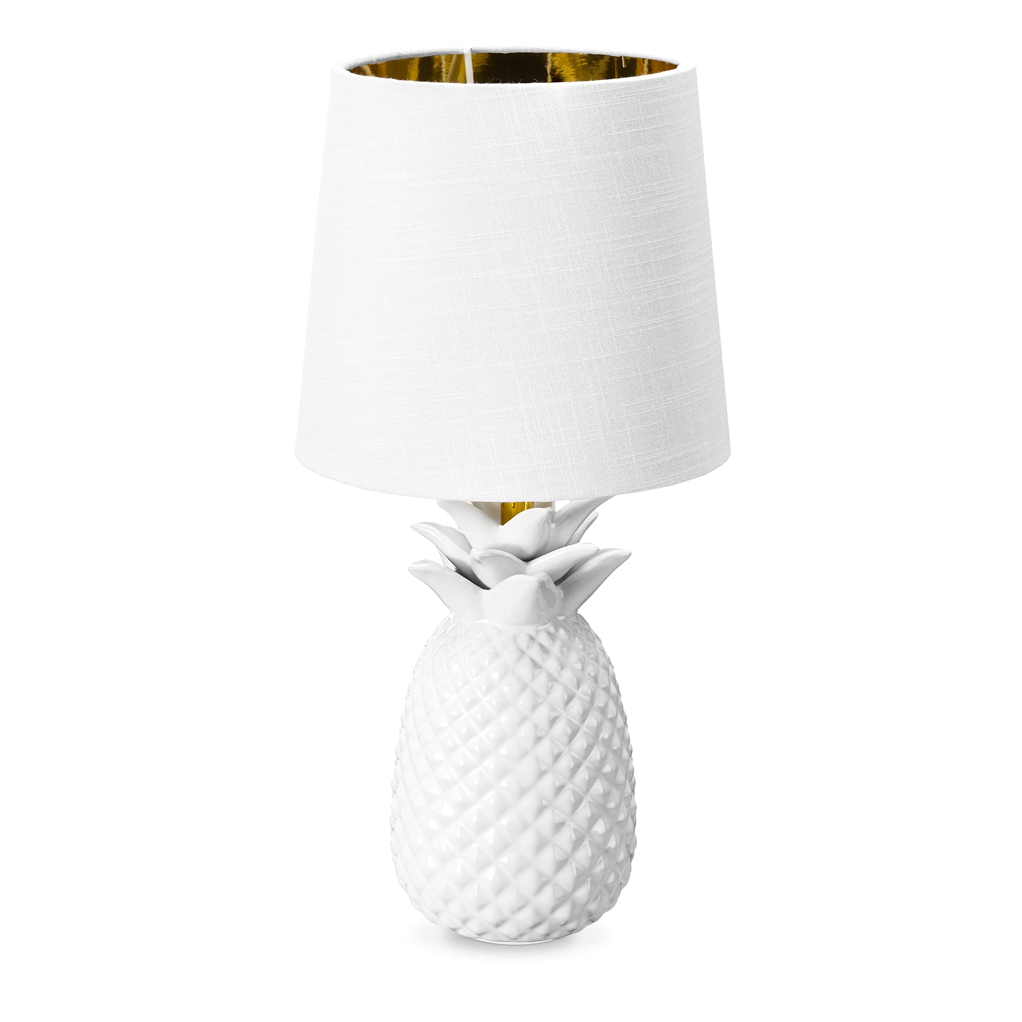 navaris-tischlampe-ananas-35cm-keramiklampe-e14-wei-wei image 1