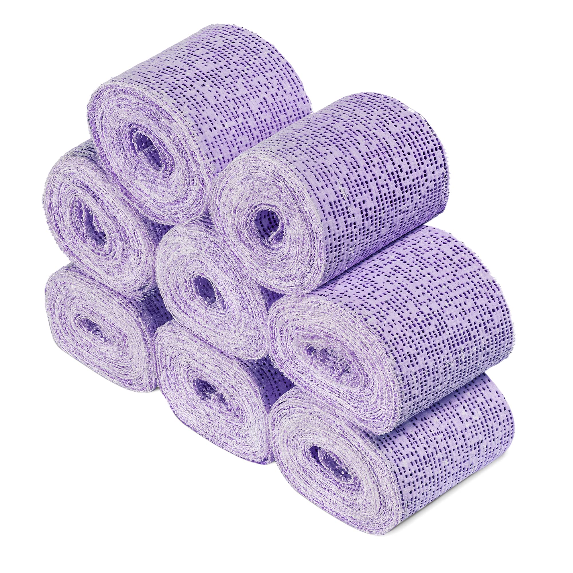 navaris-gipsbinden-babybauch-set-8x-5x300cm-violett image 1