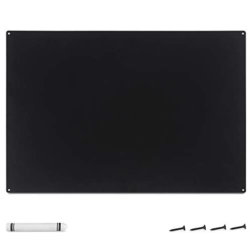 navaris-magnettafel-metall-56x38cm-schwarz-mit-kreidestift image 7