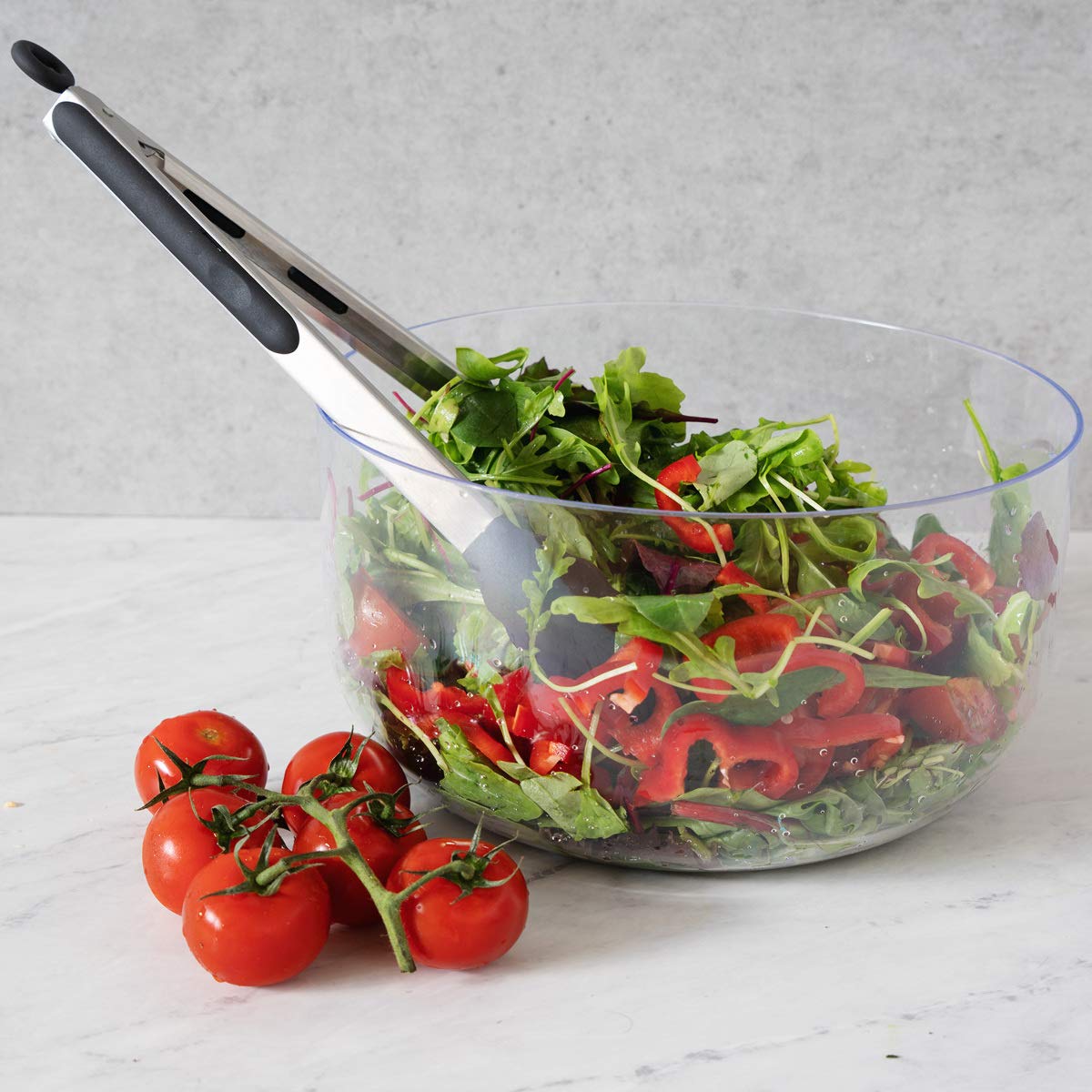 navaris-kitchen-k-chenzange-edelstahl-23-30cm-silikon-schwarz image 6