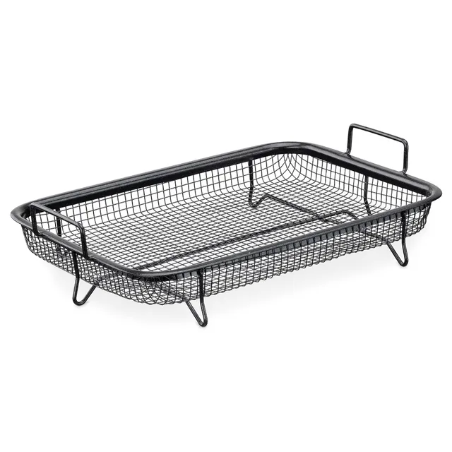 navaris-kitchen-grillkorb-edelstahl-32x22-5-cm-antihaft-pommes image 1