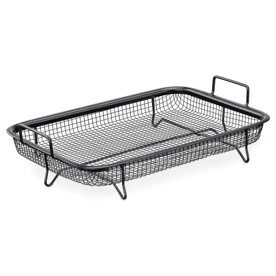 navaris-kitchen-grillkorb-edelstahl-32x22-5-cm-antihaft-pommes image 1