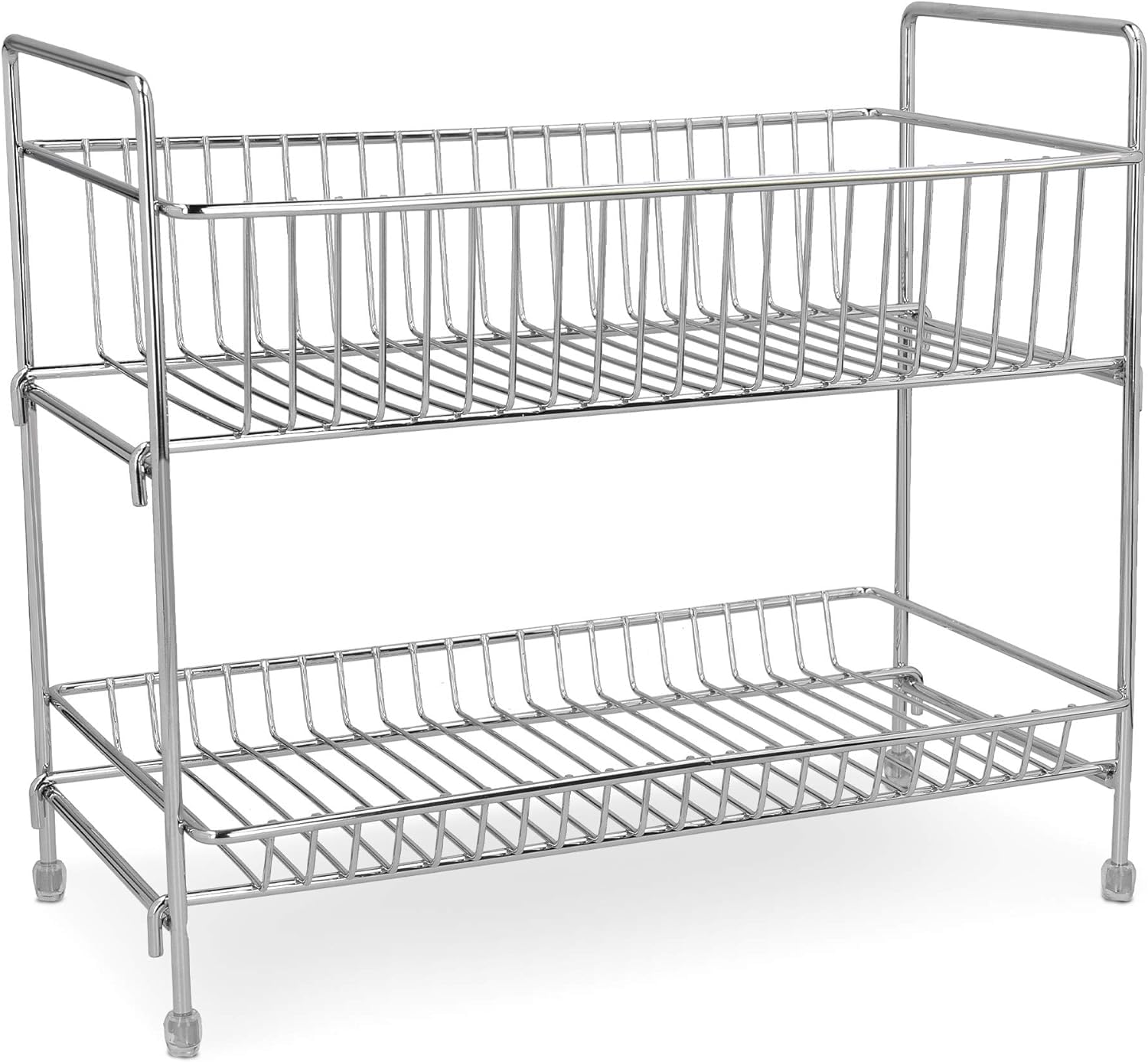 navaris-kitchen-gew-rzregal-2-etagen-metall-faltbar image 5