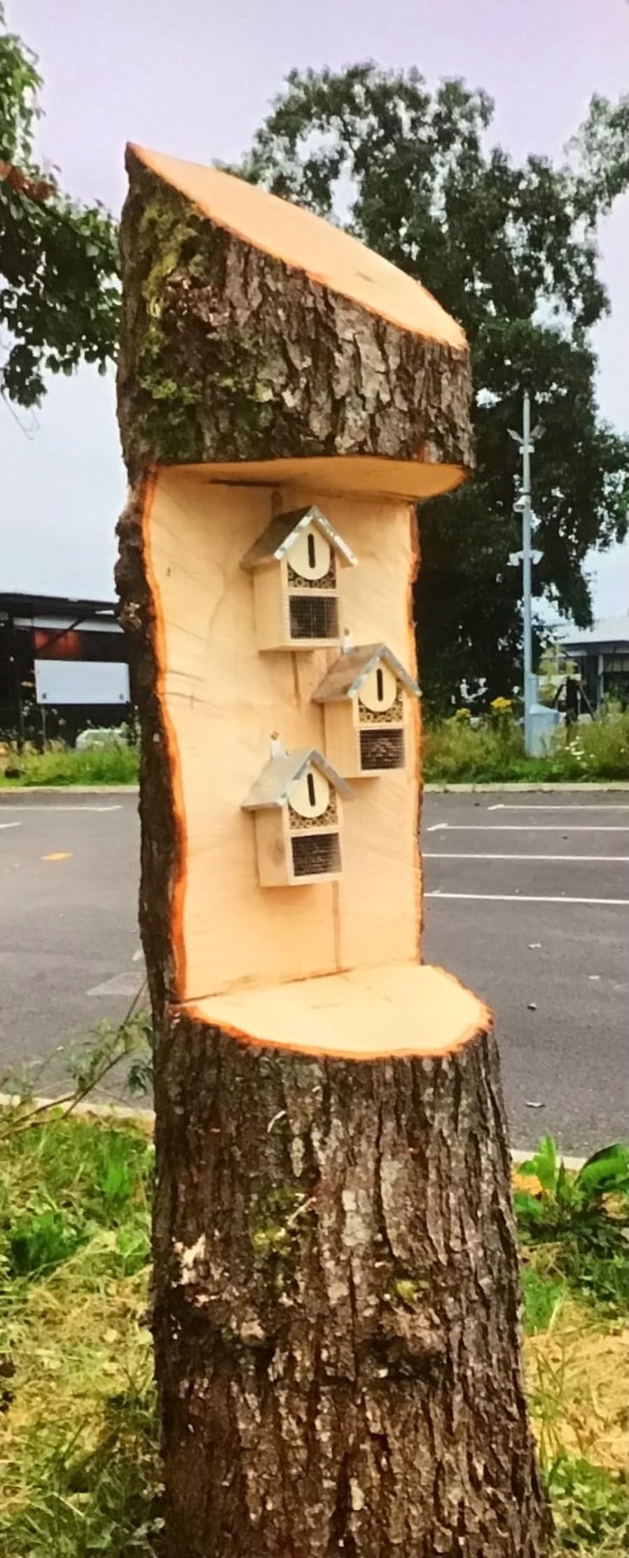 Fix aufgehängt