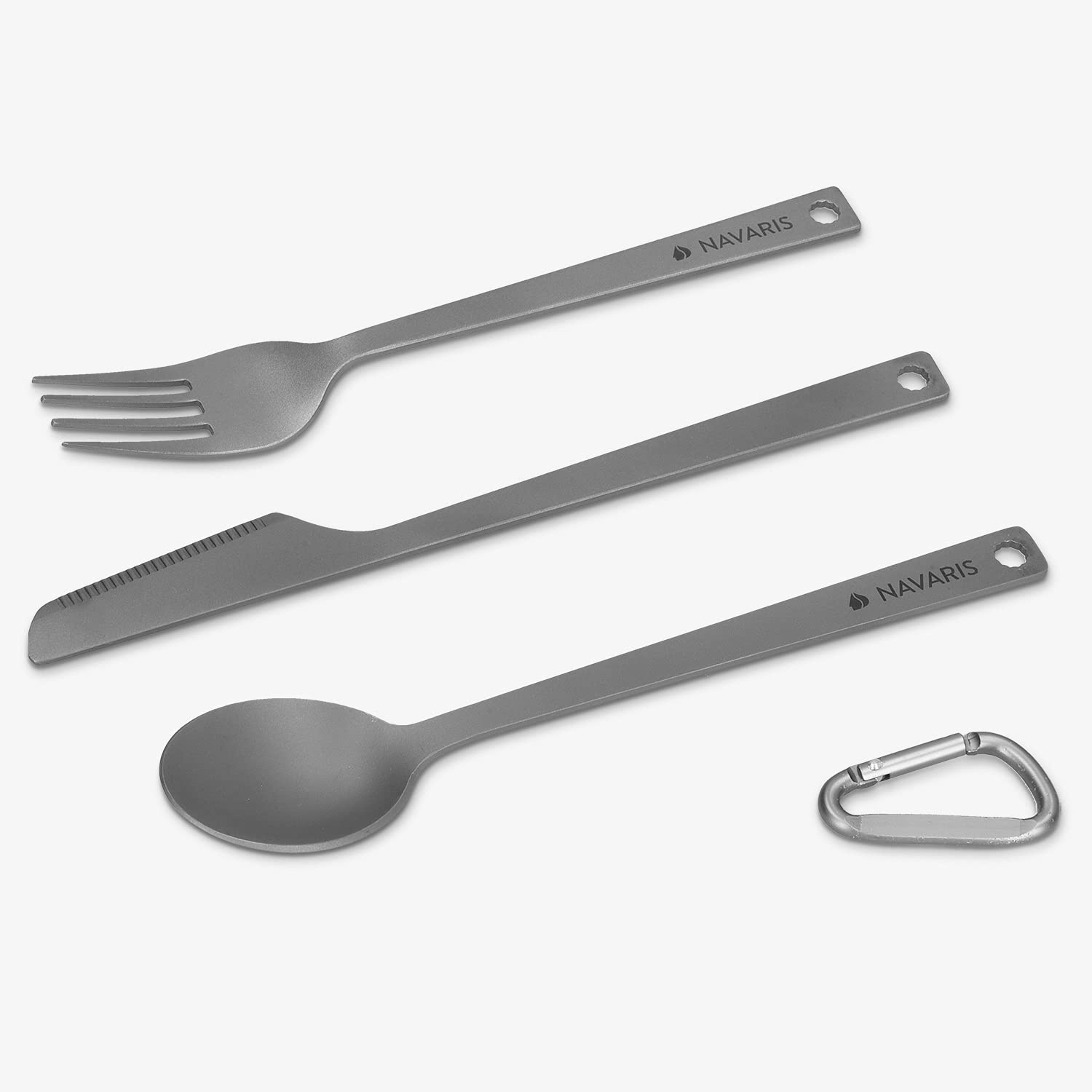 navaris-sport-camping-besteck-titan-3-tlg-grau image 5