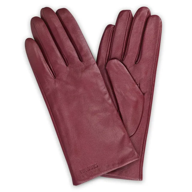 navaris-touchscreen-lederhandschuhe-damen-lammleder-schwarz-m image 1
