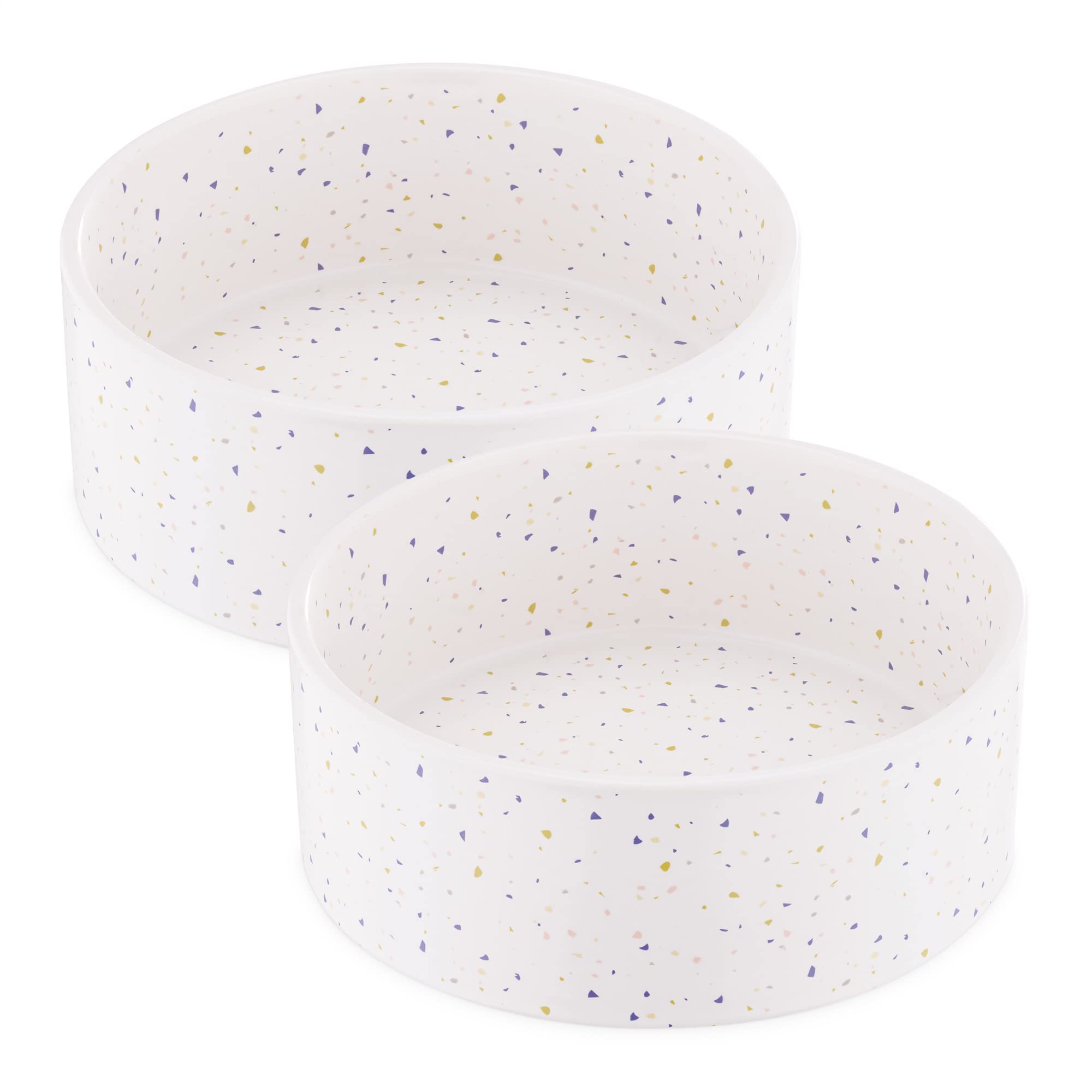 navaris-animals-futternapf-katzen-keramik-2er-terrazzo-320ml image 1