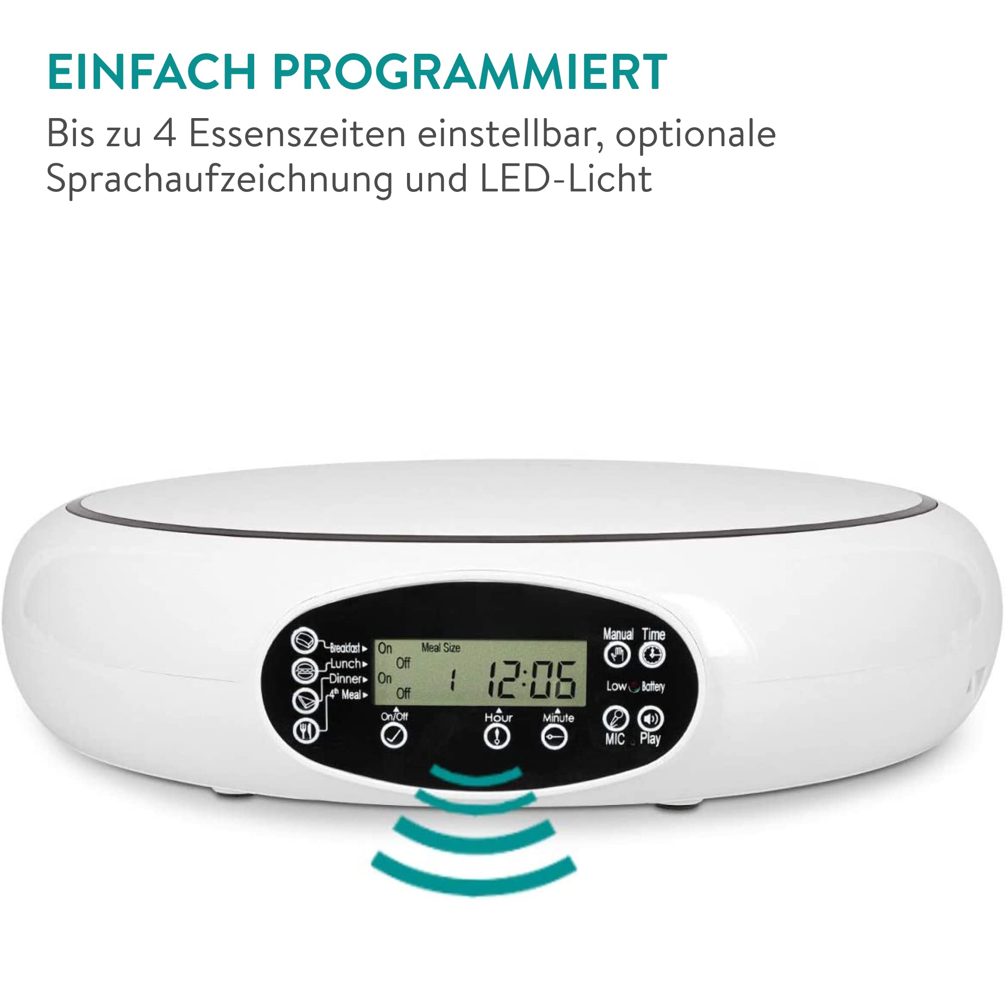 navaris-futterautomat-1-6l-timer-futterspender-katze-hund image 3