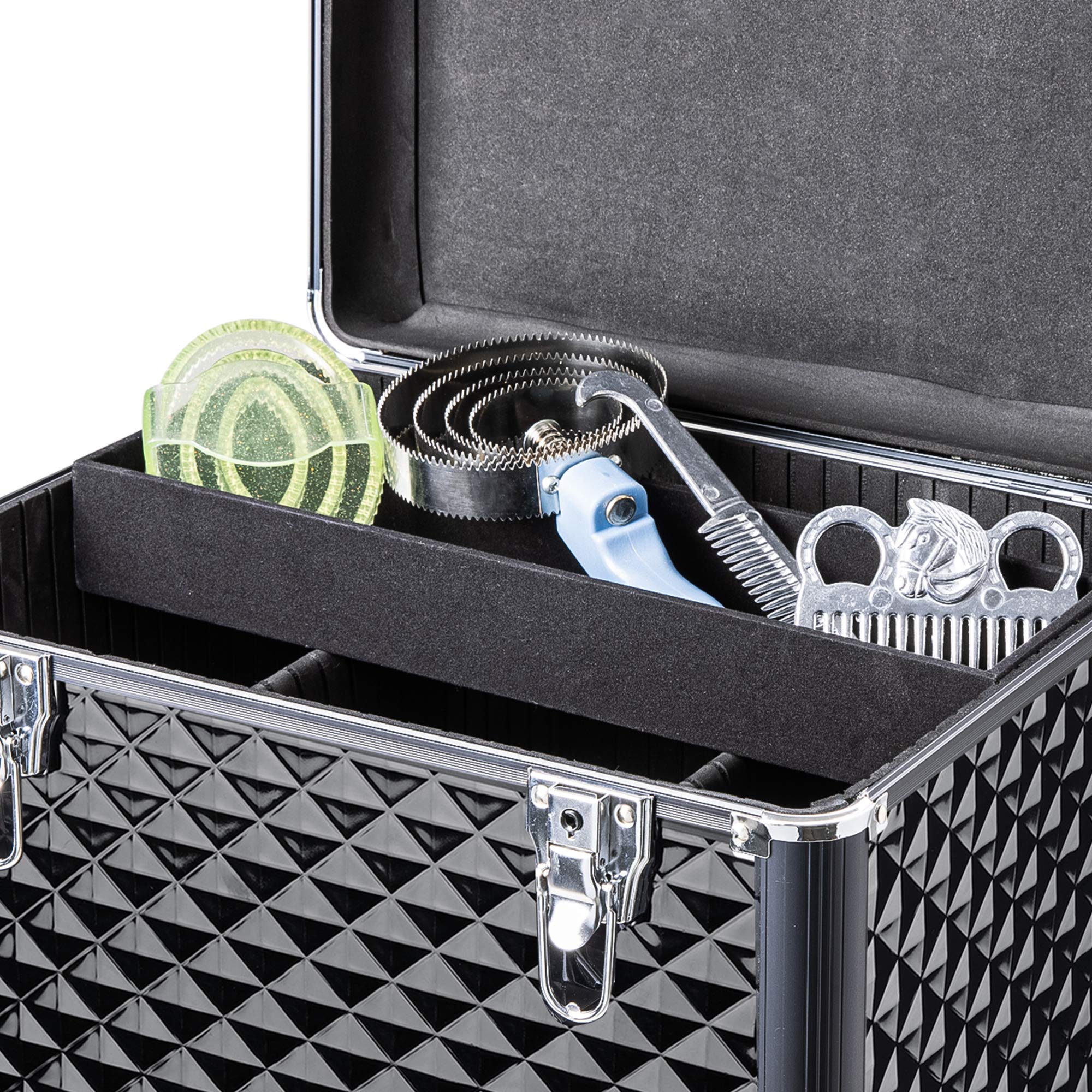 navaris-sport-putzbox-putzkasten-f-r-pferde-abschlie-bar-aluminium image 3