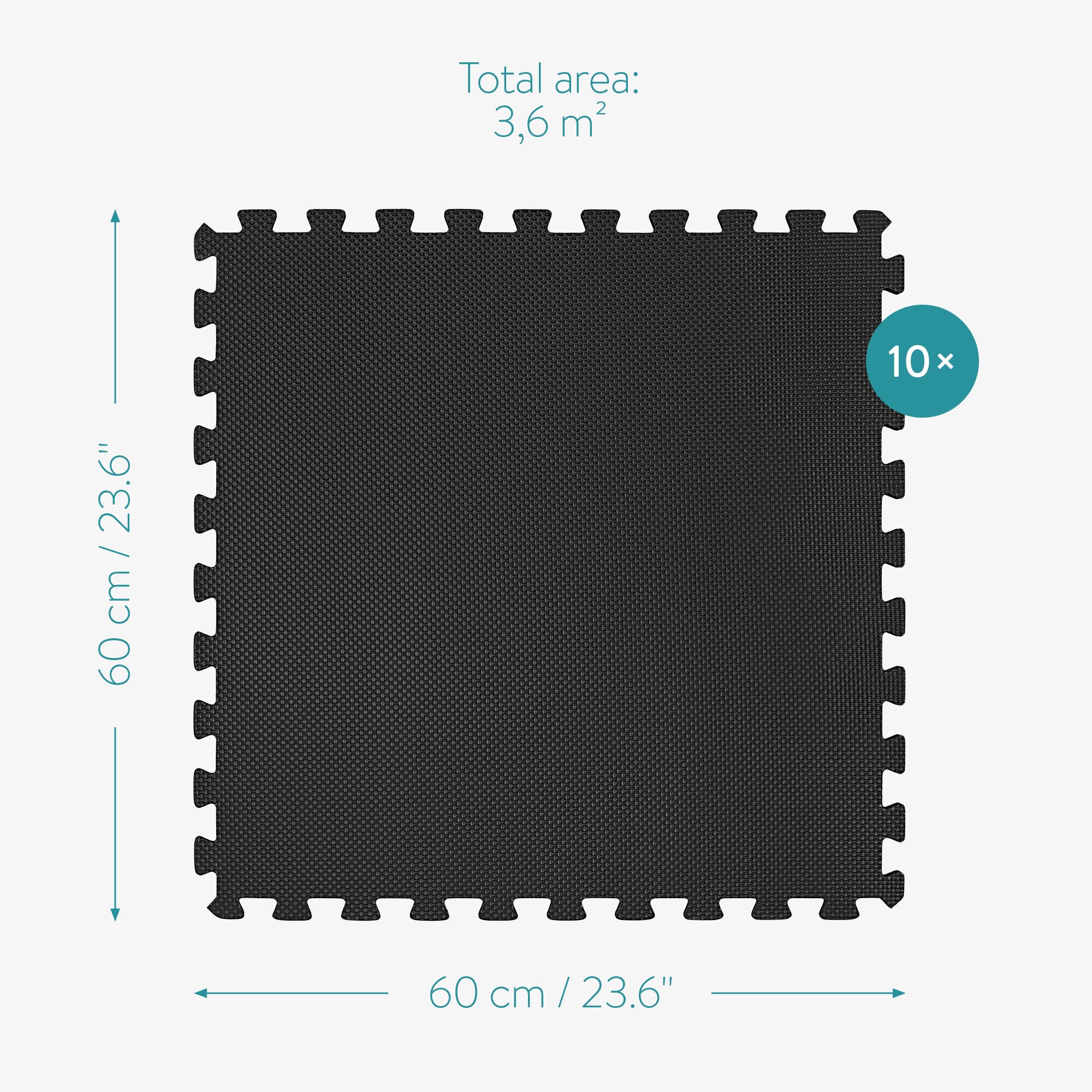 navaris-sport-puzzlematte-10-teilig-schwarz-3-6-m image 3