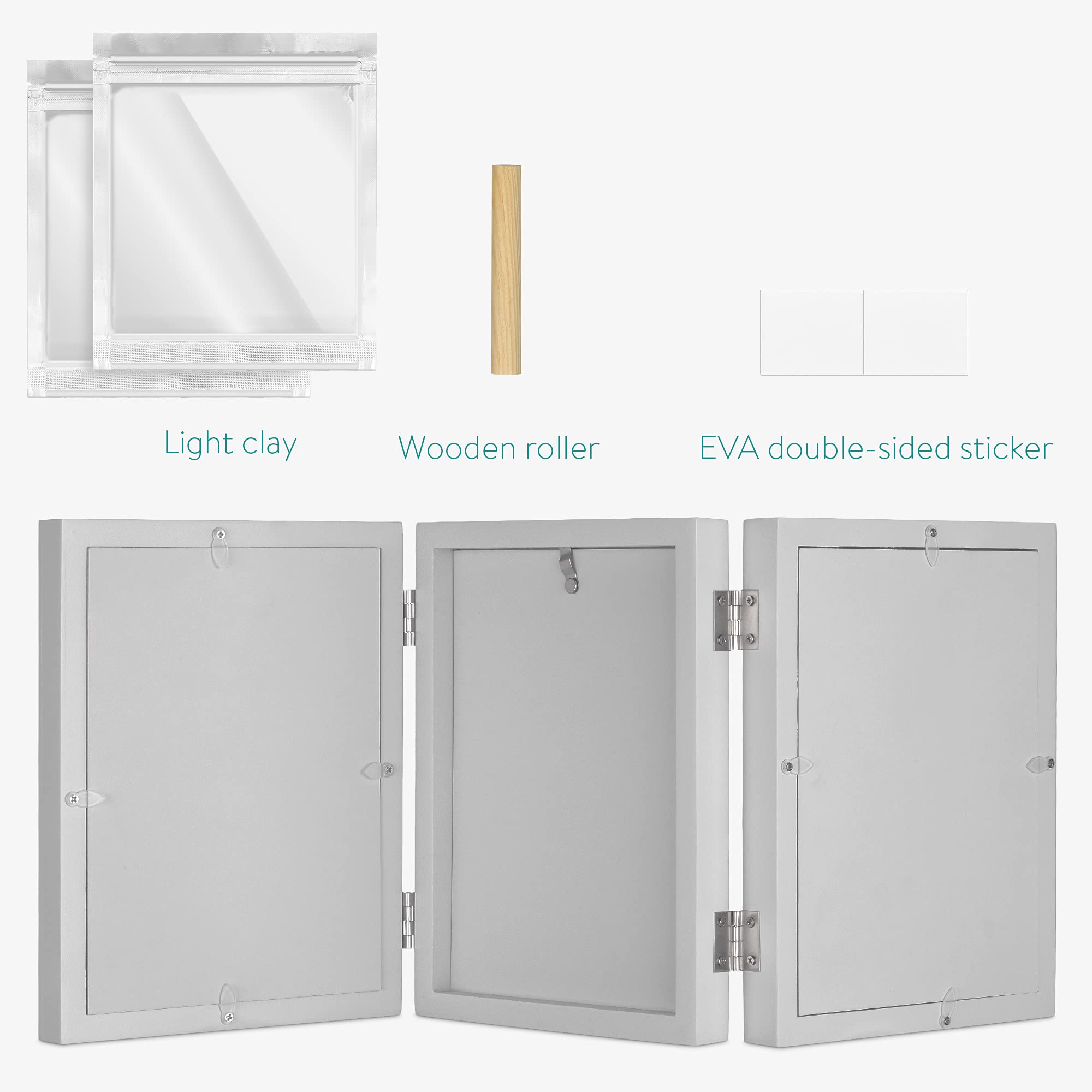 navaris-baby-bilderrahmen-gipsabdruck-bambus-220x170-mm image 3