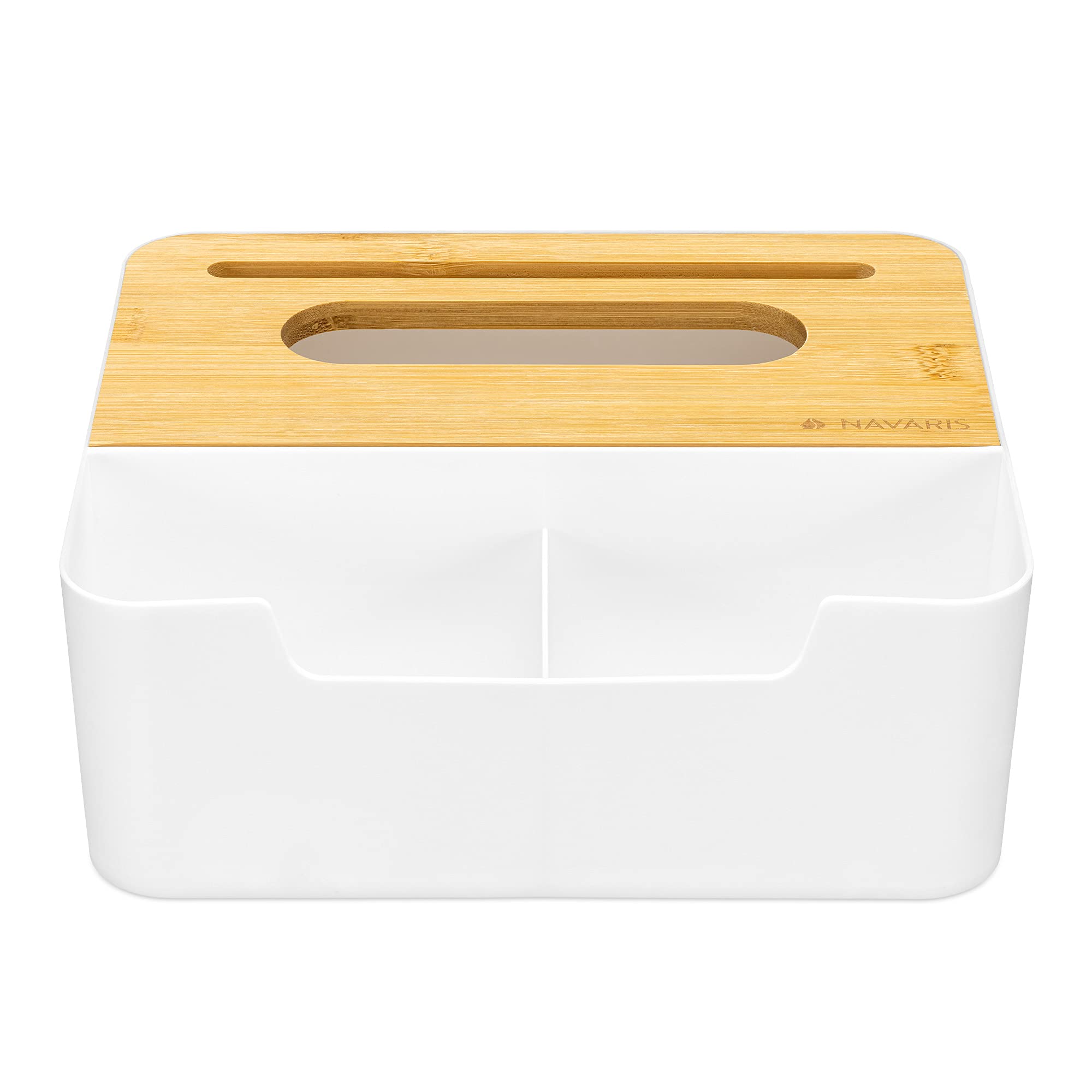 navaris-taschentuchbox-bambus-wei-braun-t-cherbox-mit-f-chern image 5