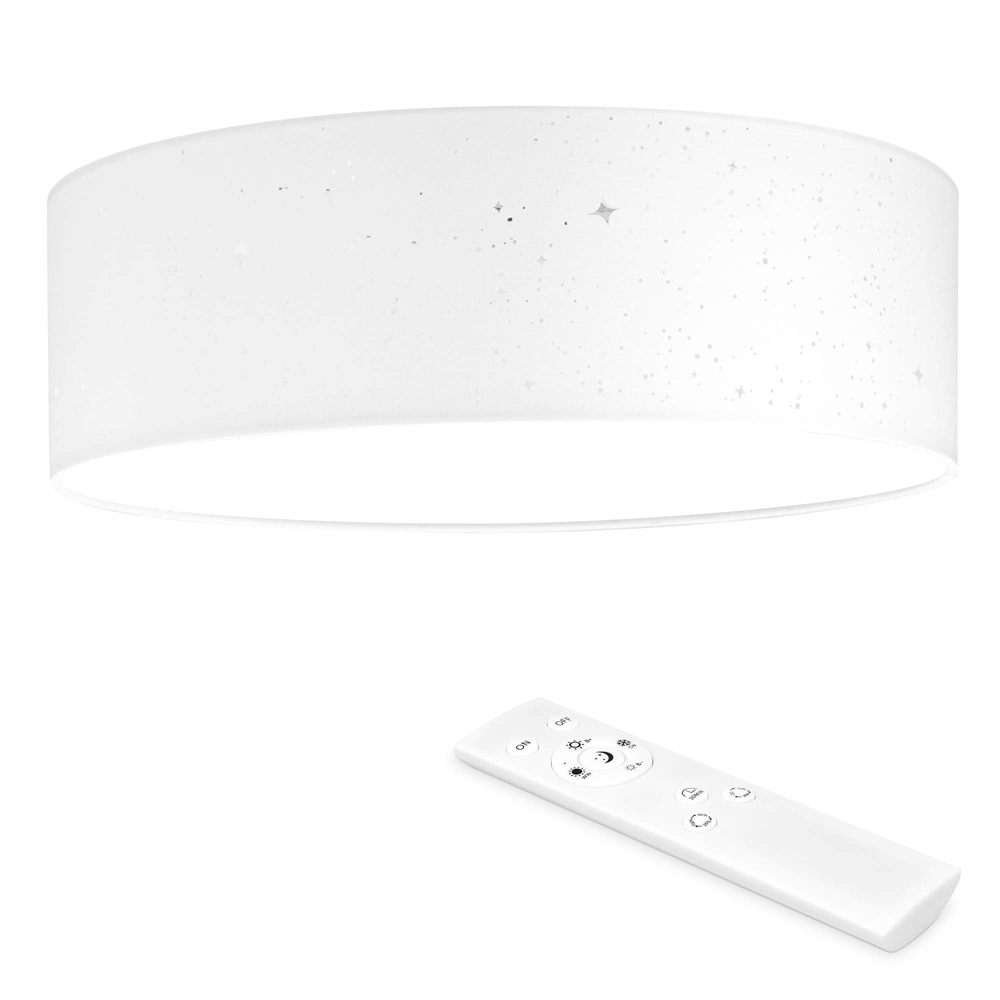navaris-lighting-led-deckenleuchte-40cm-wei-stoff image 7