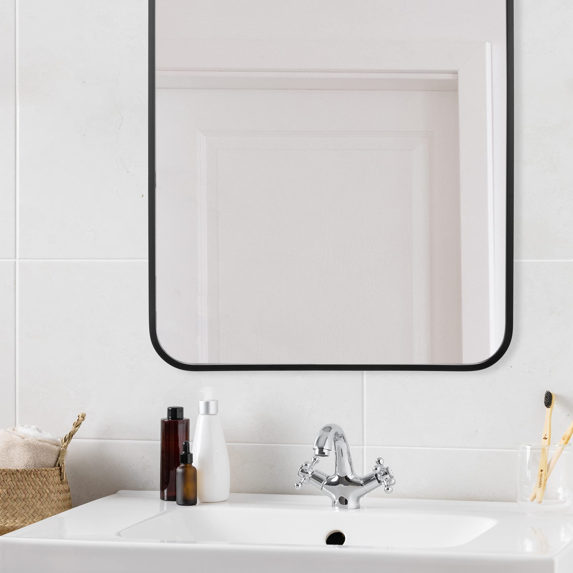 navaris-beauty-wandspiegel-45x80-cm-schwarz-gew-lbt image 3