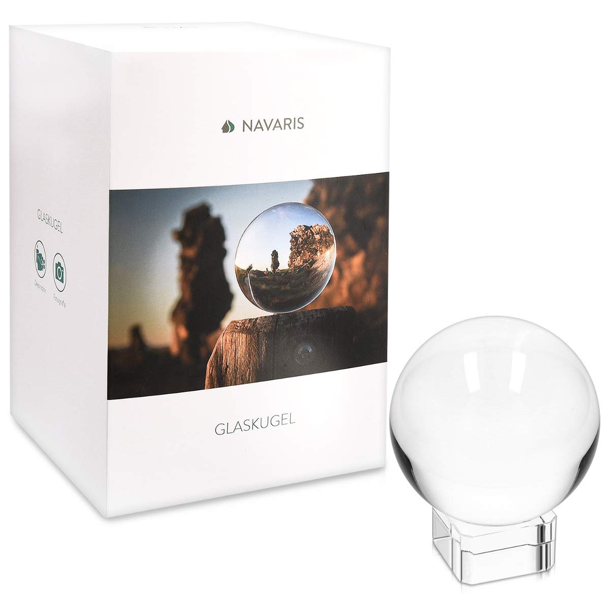 navaris-glaskugel-80mm-fotografie-deko-mit-st-nder image 7