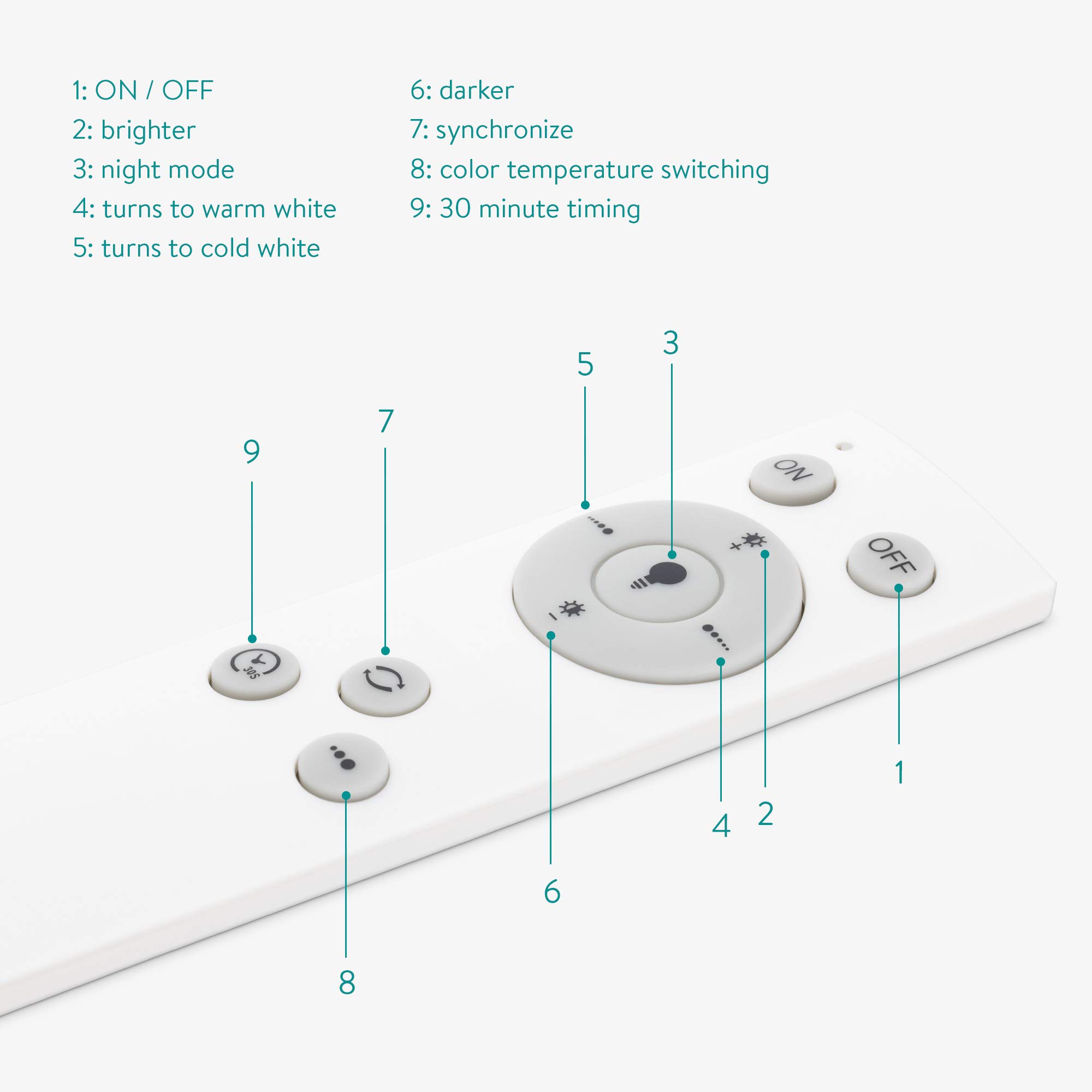 navaris-lighting-led-deckenleuchte-milchglas-12w-26-cm-dimmbar image 5