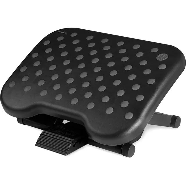 navaris-office-hobby-fu-st-tze-h-henverstellbar-schwarz-mit-noppen image 1