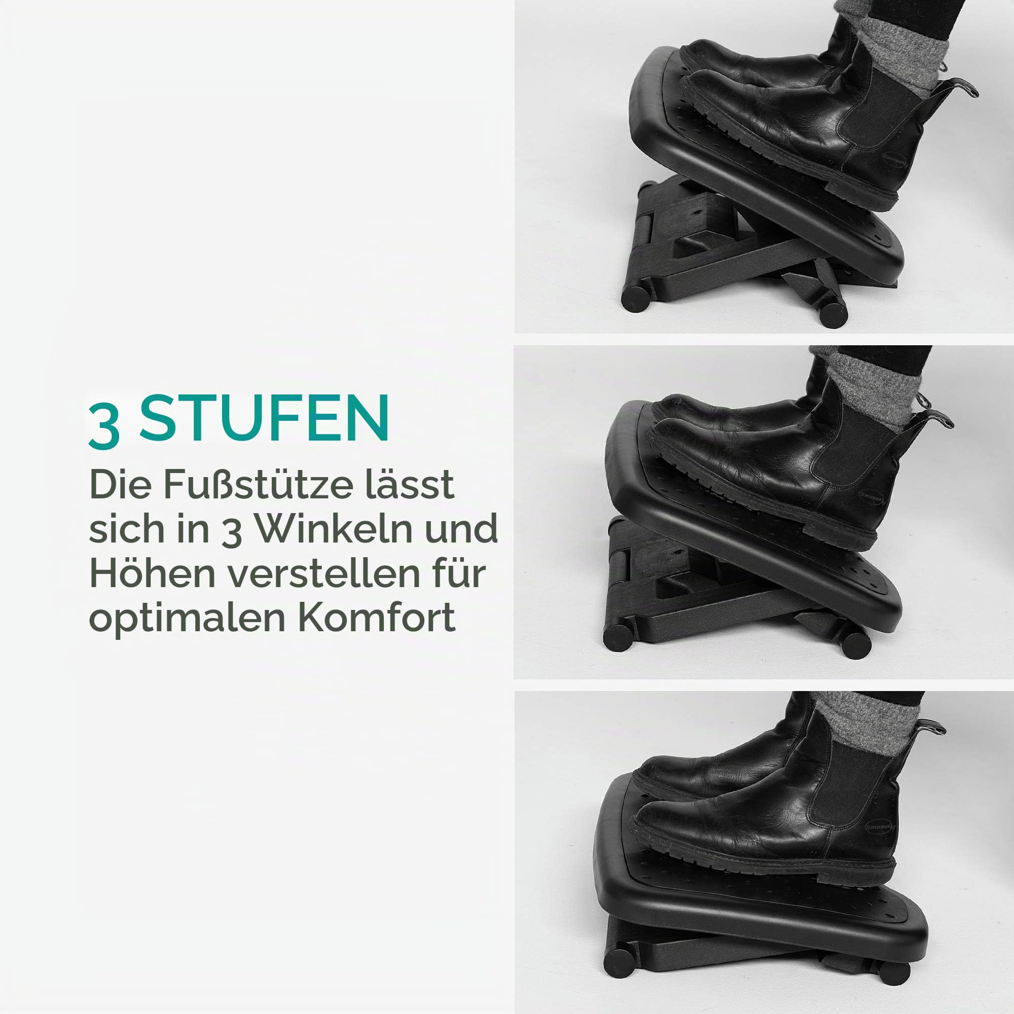 navaris-fu-st-tze-h-henverstellbar-b-ro-massage-noppen-schwarz image 4
