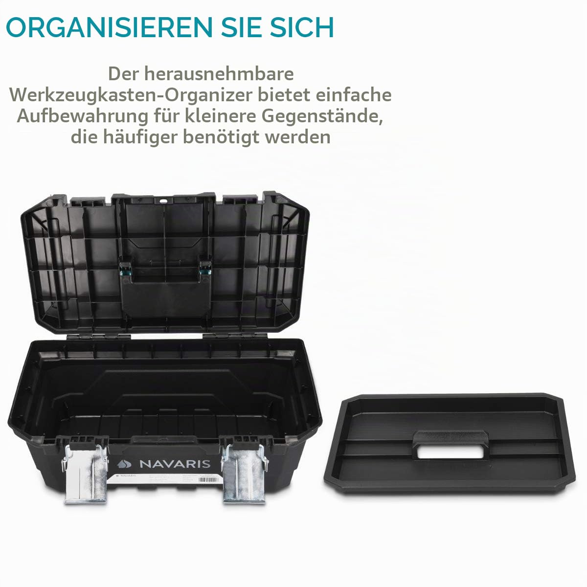 navaris-travel-werkzeugkasten-16-leer-15l-40-6cm-kunststoff image 6