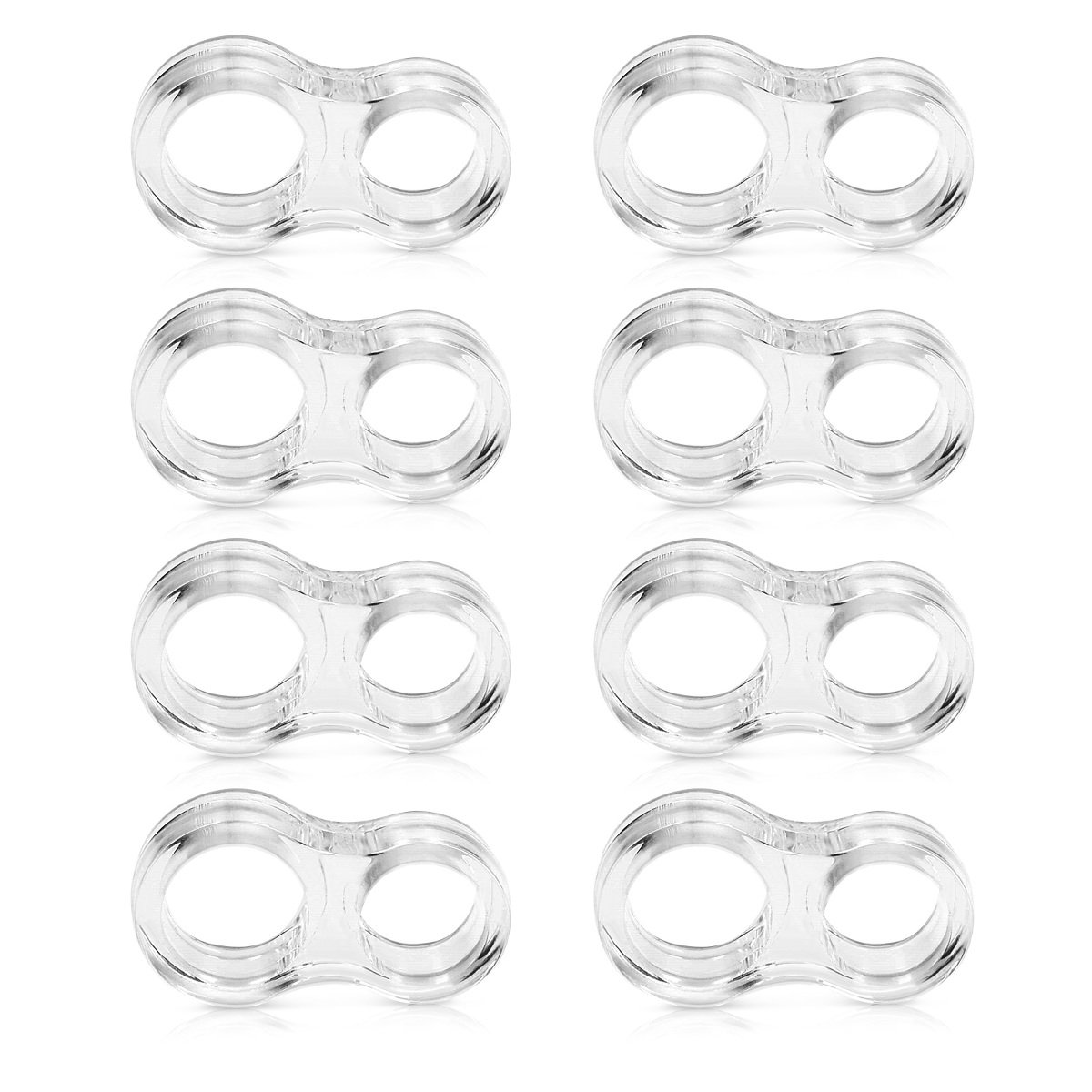 navaris-t-rstopper-klinke-8er-set-transparent-gummi-pvc image 3