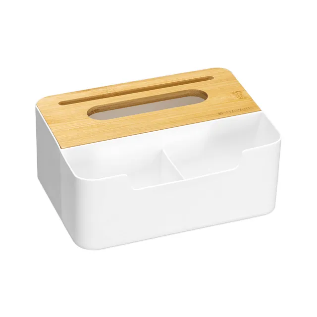 navaris-taschentuchbox-bambus-wei-braun-t-cherbox-mit-f-chern image 1