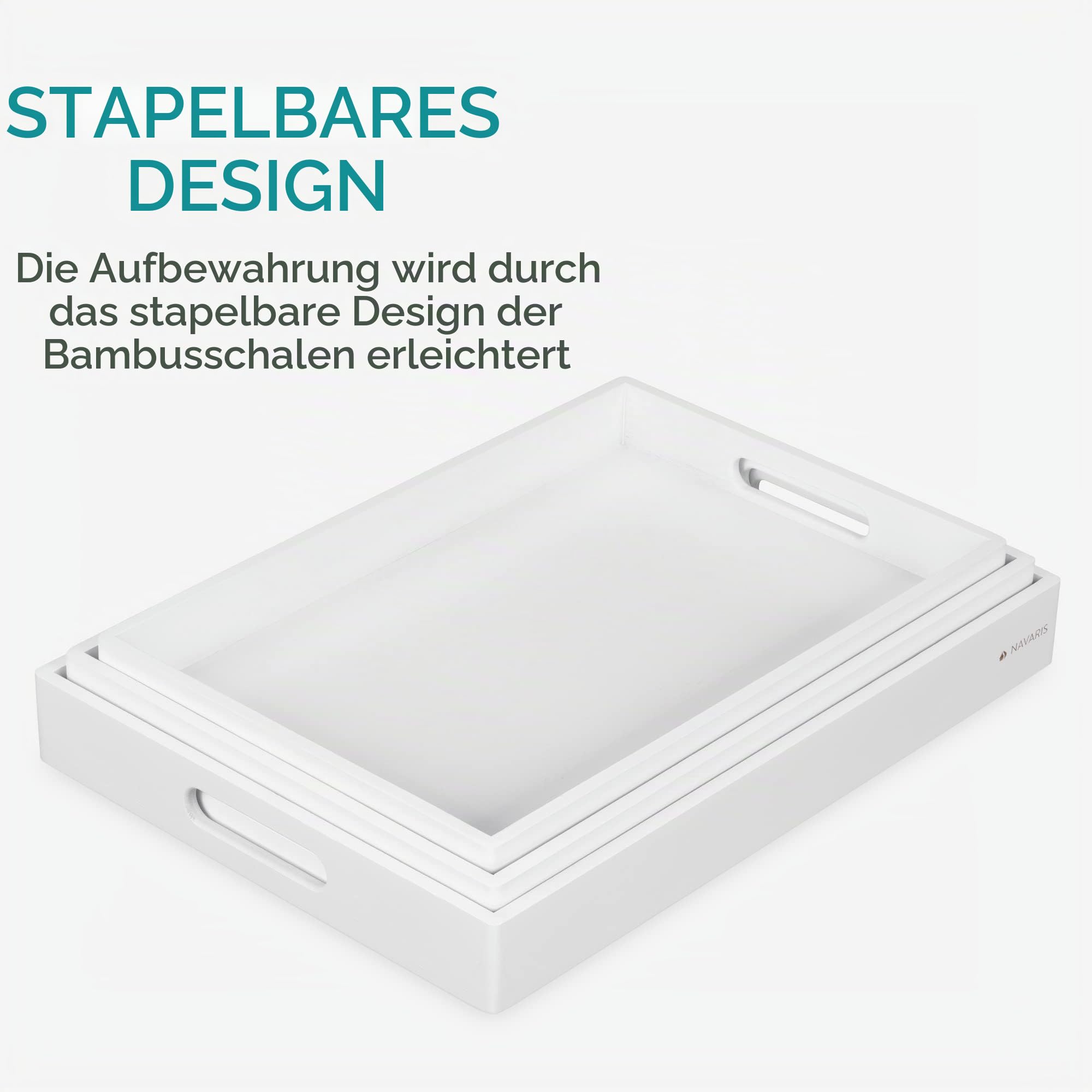 navaris-kitchen-tablett-bambus-3er-set-natur-stapelbar-rechteckig image 5