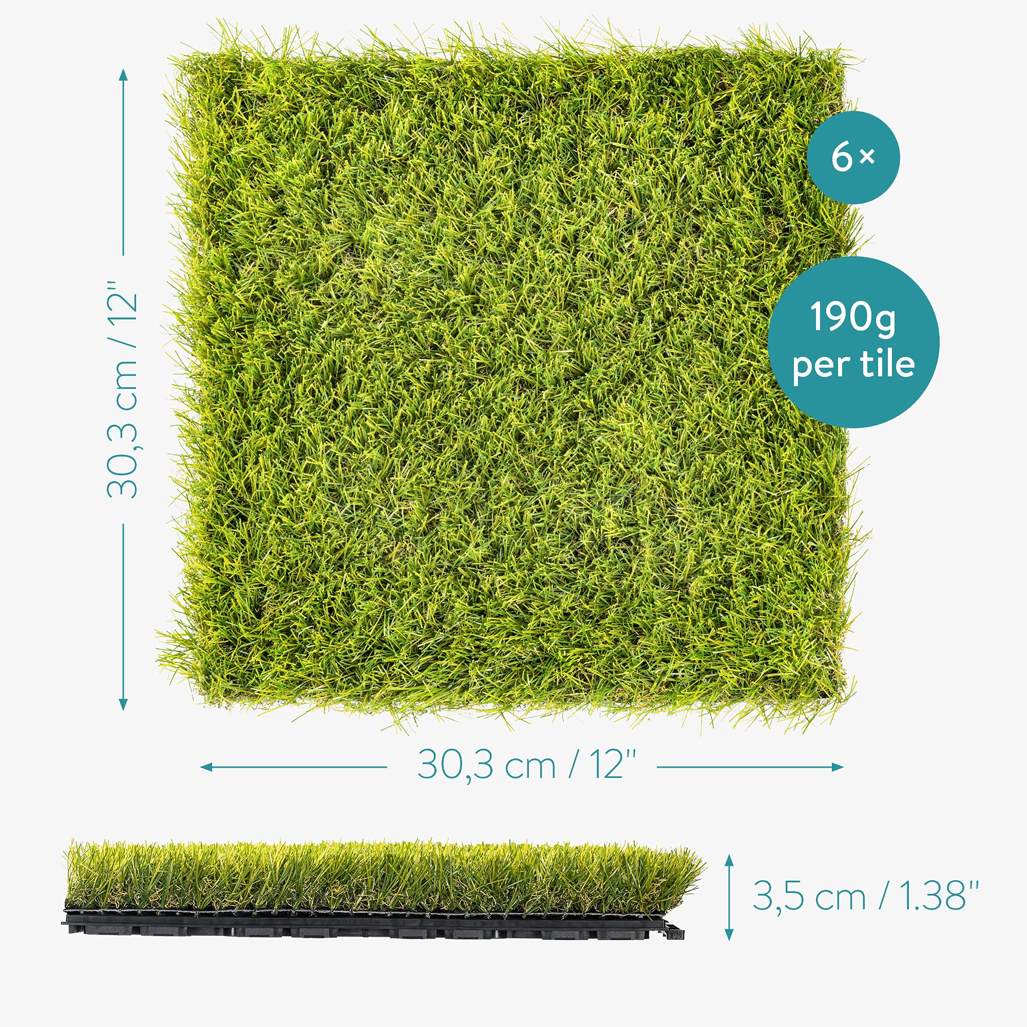 navaris-kunstrasen-fliesen-6er-set-30-3-cm-balkon-terrasse image 6