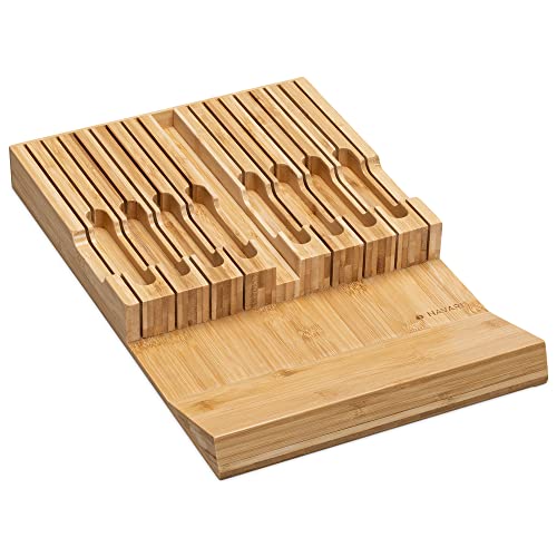 navaris-kitchen-messerblock-bambus-16-messer-natur image 8