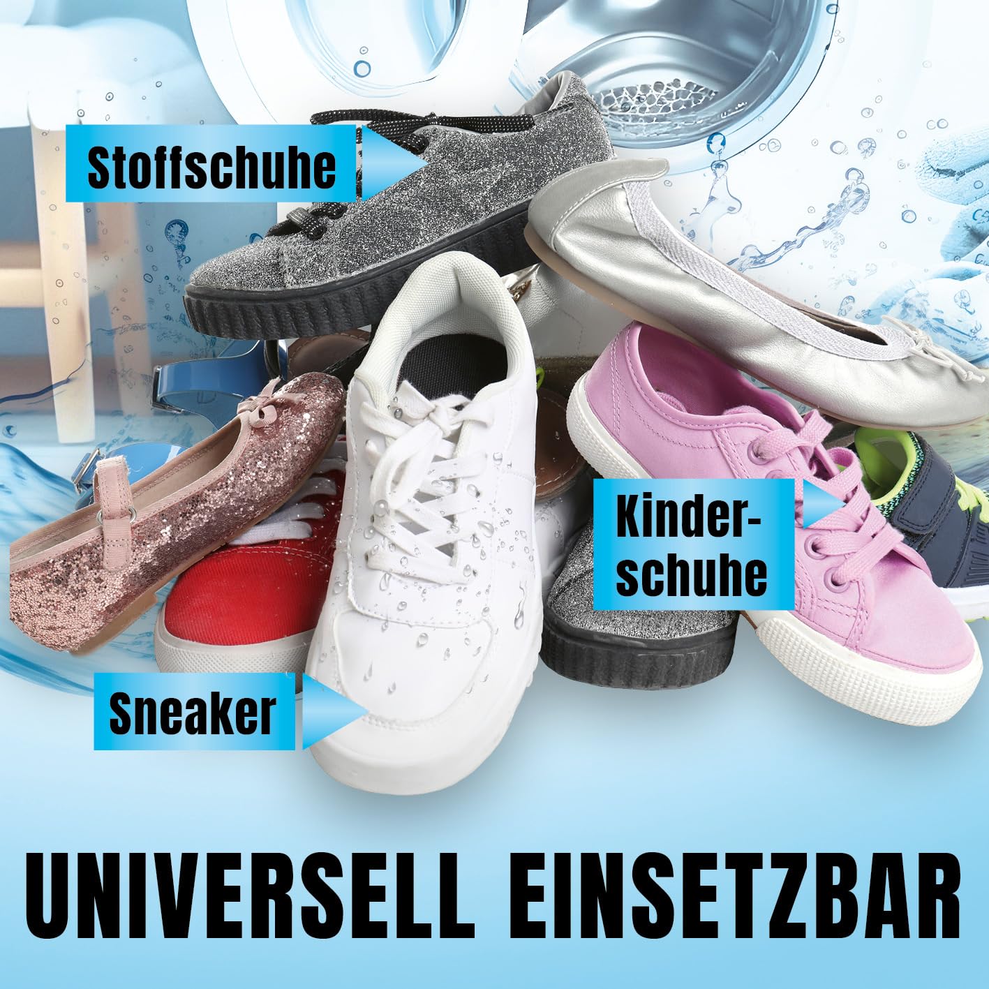 cleanmaxx-reinigungsutensilien-schuhwaschbeutel-sneaker-grau image 5
