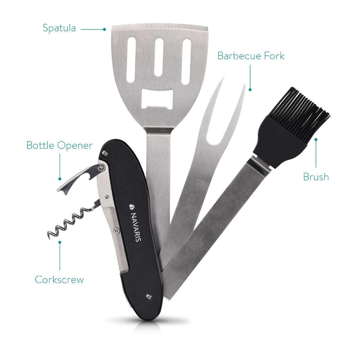 navaris-kitchen-5in1-bbq-grillbesteck-edelstahl-set image 4