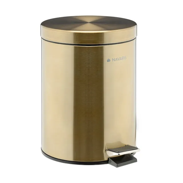 navaris-beauty-m-lleimer-5l-gold-treteimer-soft-close image 1