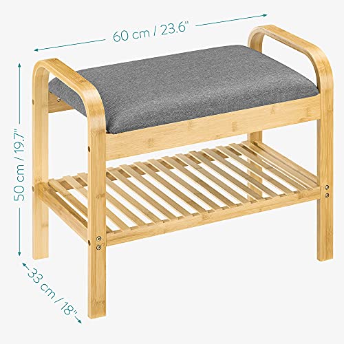 navaris-living-schuhregal-sitzbank-bambus-60x50x33cm-grau image 8
