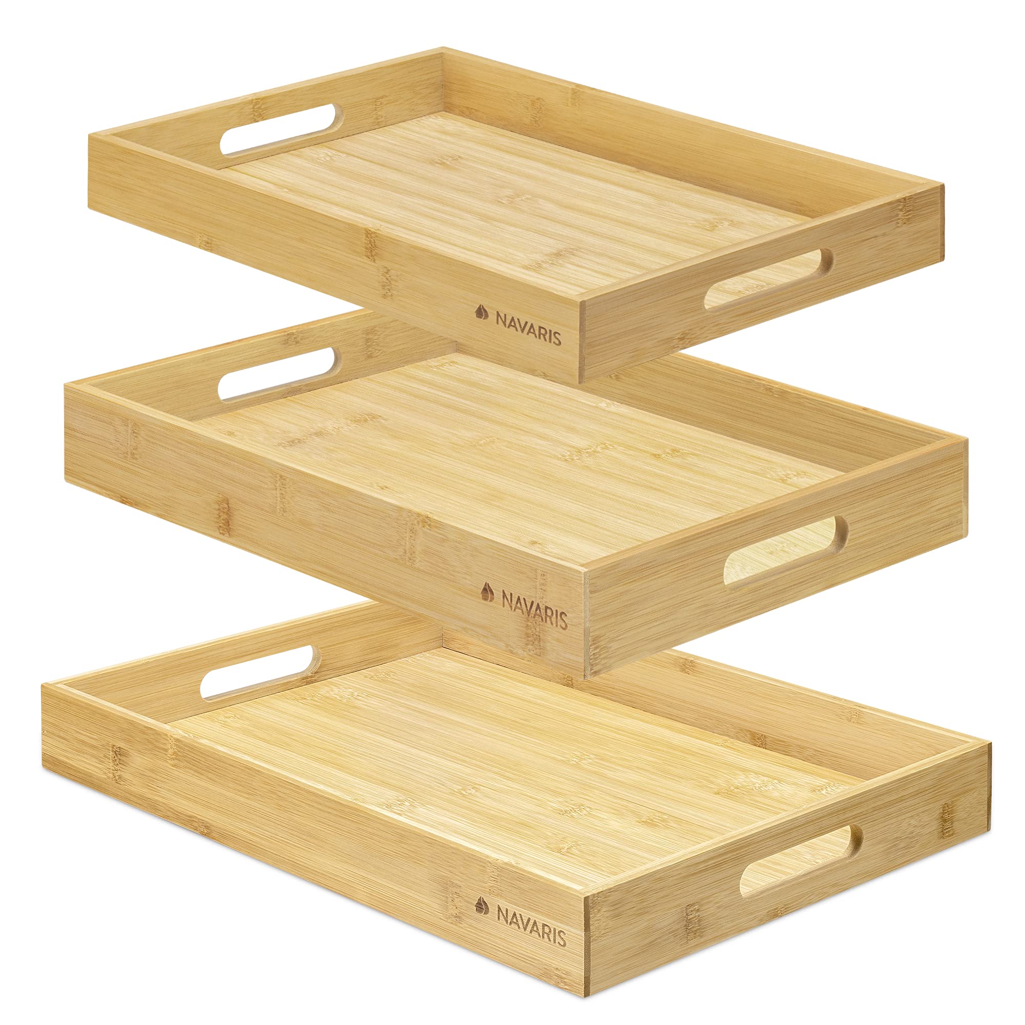 navaris-kitchen-serviertablett-bambus-3er-set-natur-rechteckig image 7