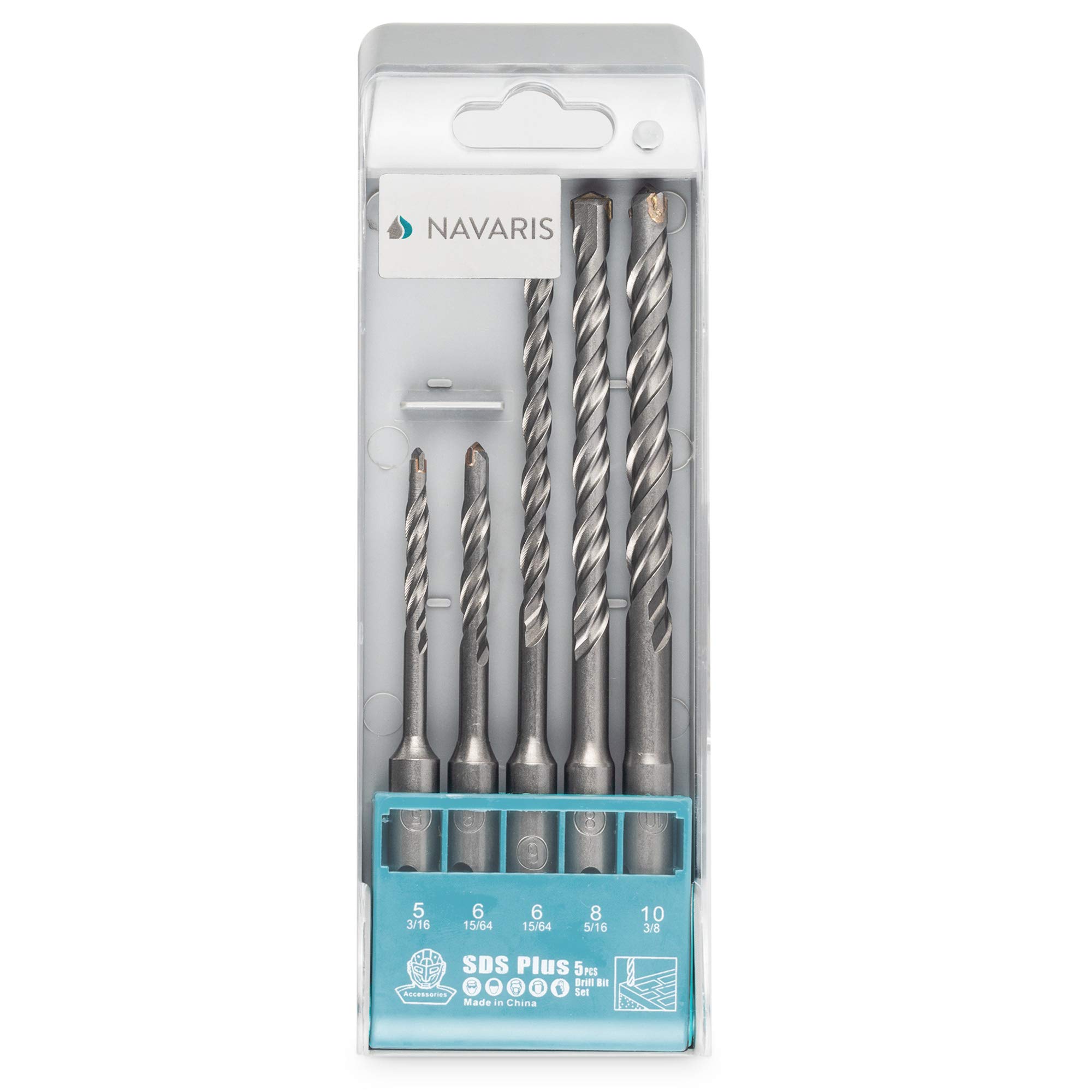 navaris-hardware-store-sds-bohrer-set-5-tlg-5-10-mm-beton image 5