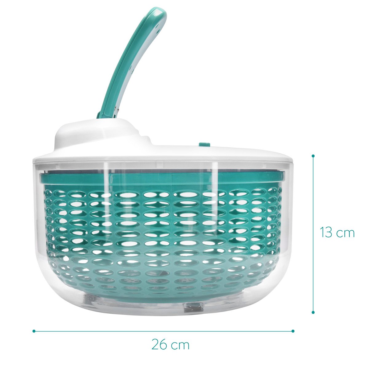 navaris-kitchen-salatschleuder-5l-27cm-mit-deckel-2in1 image 6