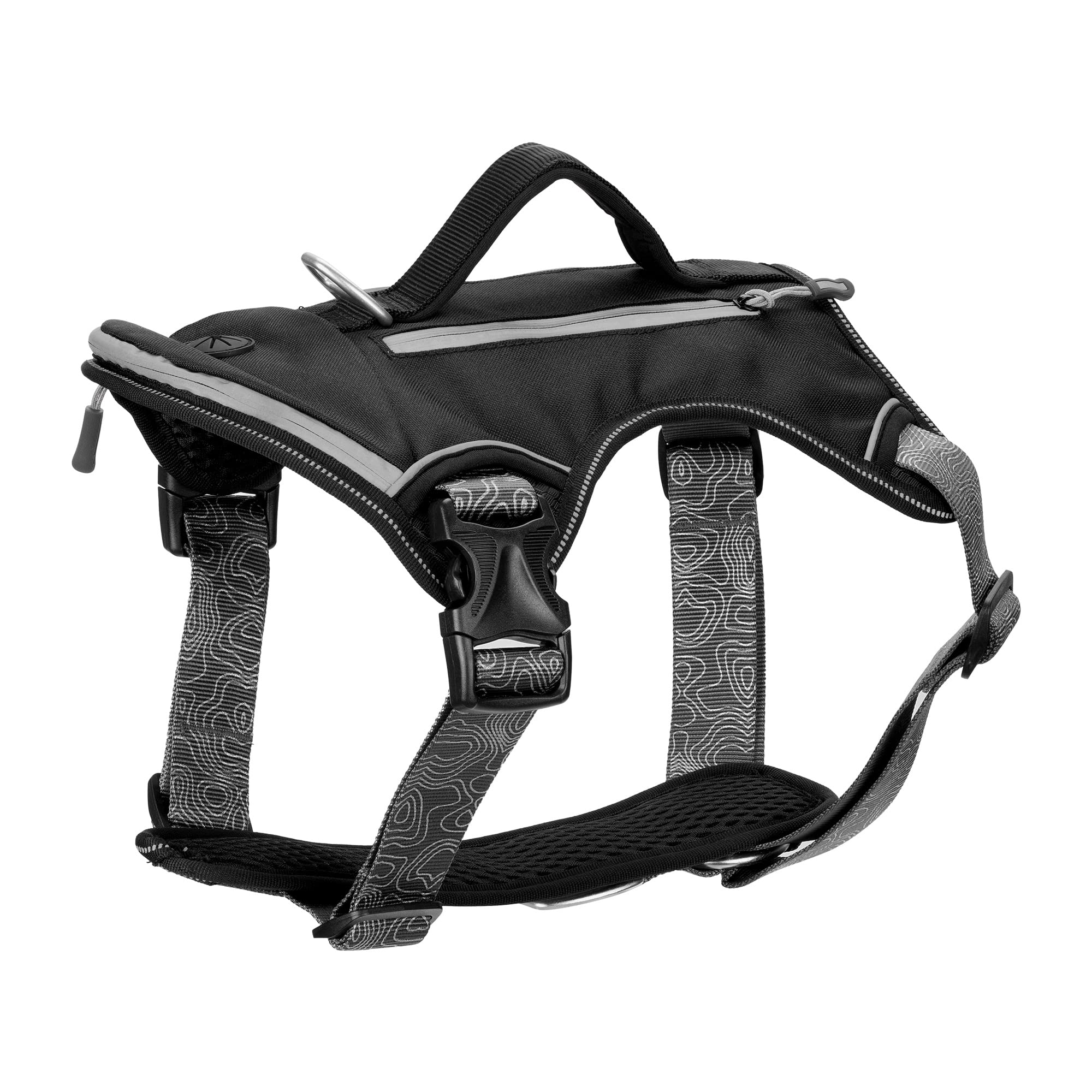 navaris-animals-hundegeschirr-wandern-l-mit-taschen-anti-zug image 7