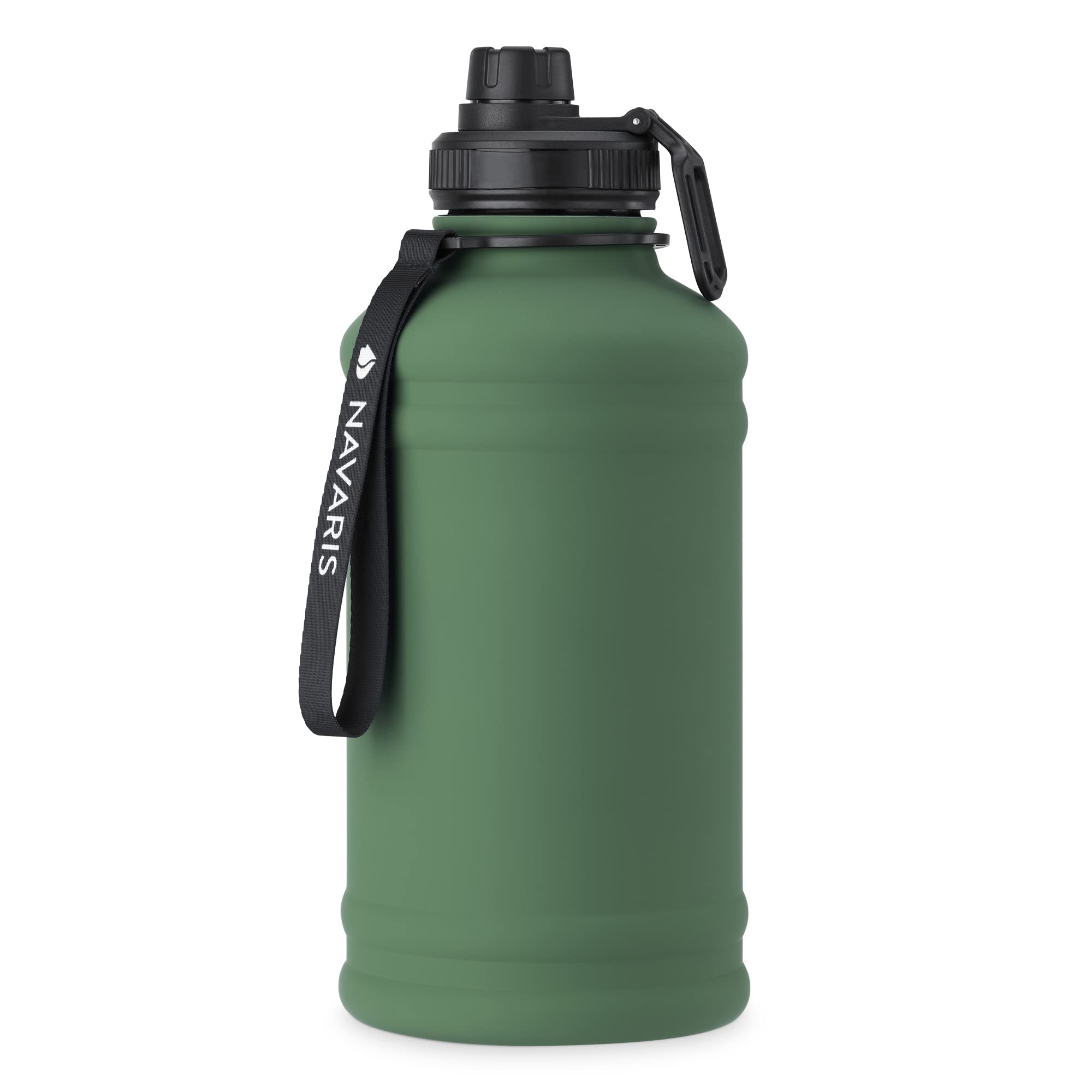 navaris-sport-trinkflasche-edelstahl-2-2-l-doppelwandig image 1