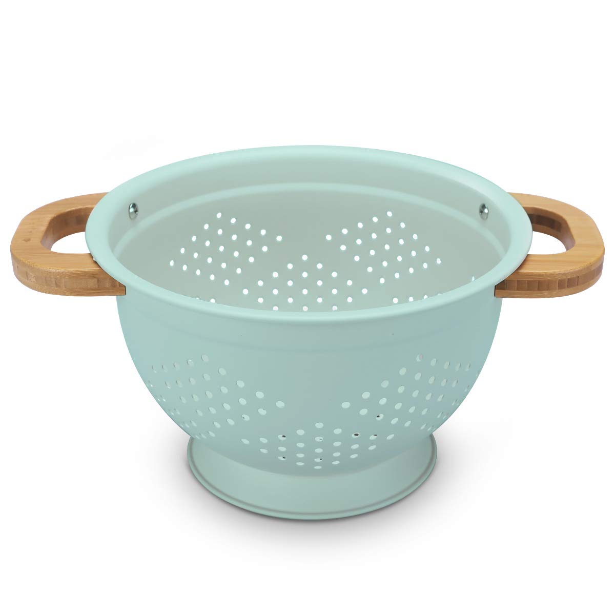 navaris-kitchen-seiher-nudelsieb-mintgr-n-2-8l-eisen image 7