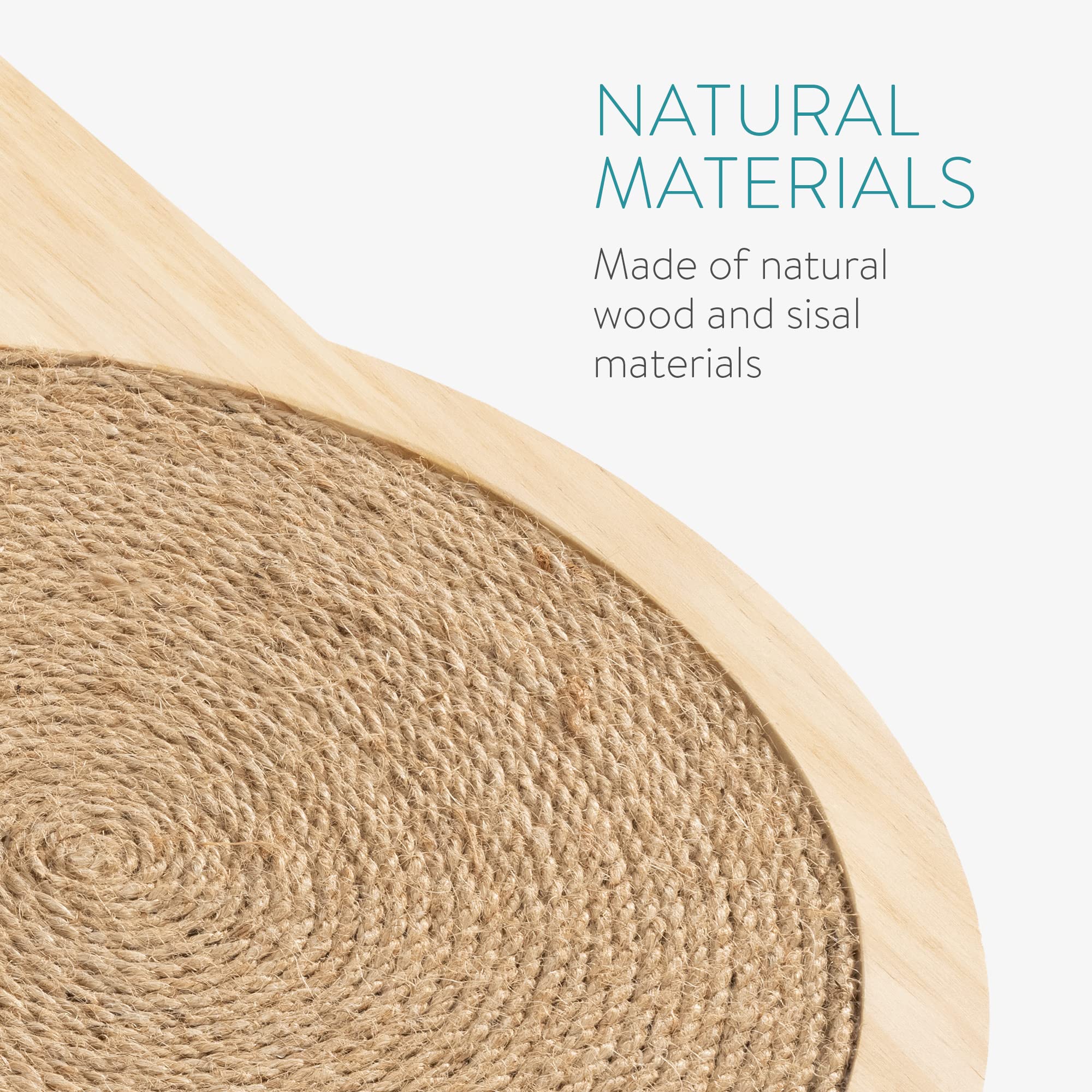 navaris-kratzbrett-katzen-holz-sisal-wand-mit-saugn-pfen image 4