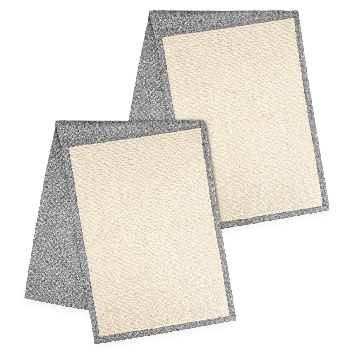 navaris-kratzmatte-katze-sisal-130x45-hellgrau-2er-set image 8