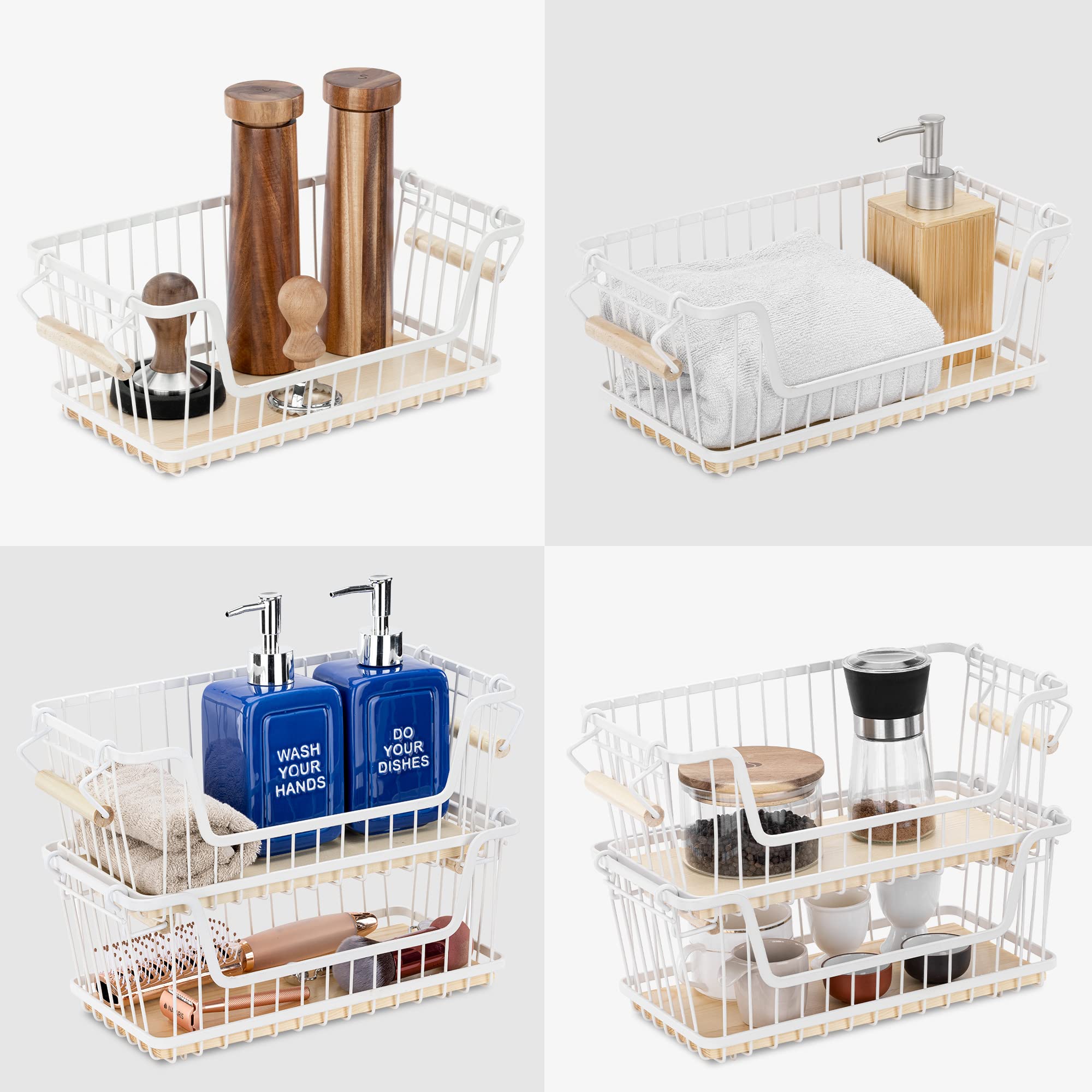 navaris-kitchen-metallk-rbe-wei-2er-set-stapelbar-31-cm image 8