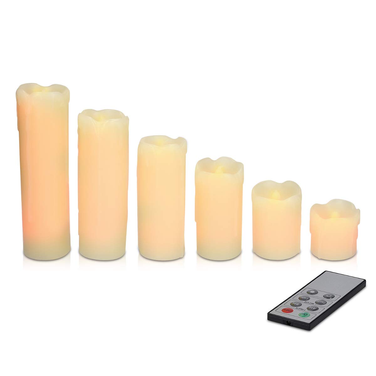 navaris-lighting-led-wachskerzen-6er-warmwei-fernbedienung image 8