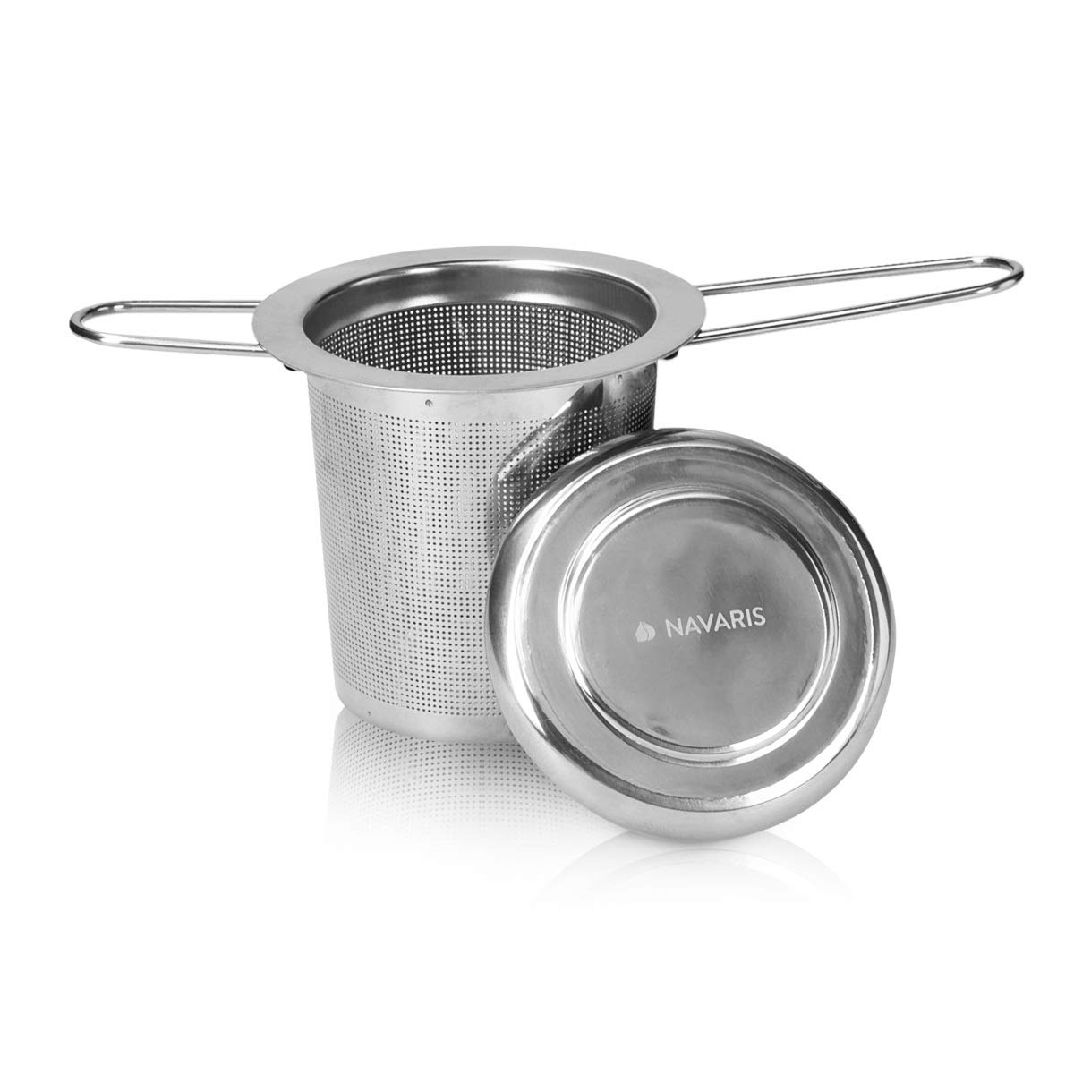 navaris-kitchen-teesieb-edelstahl-f-r-tasse-und-kanne-mit-schale image 8