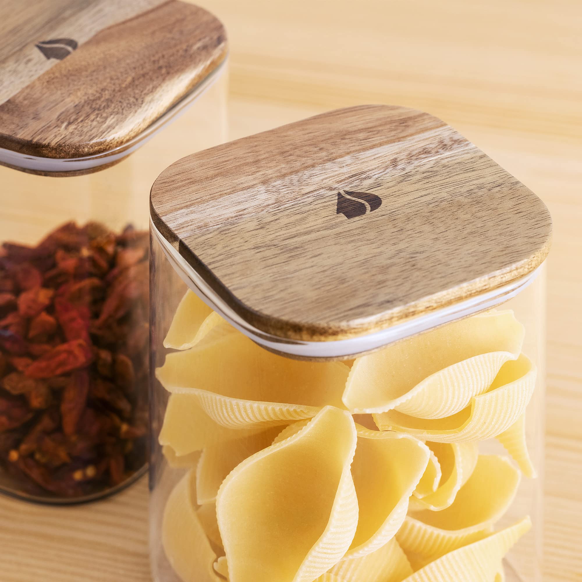navaris-kitchen-vorratsgl-ser-holzdeckel-1000ml-3er-set image 5