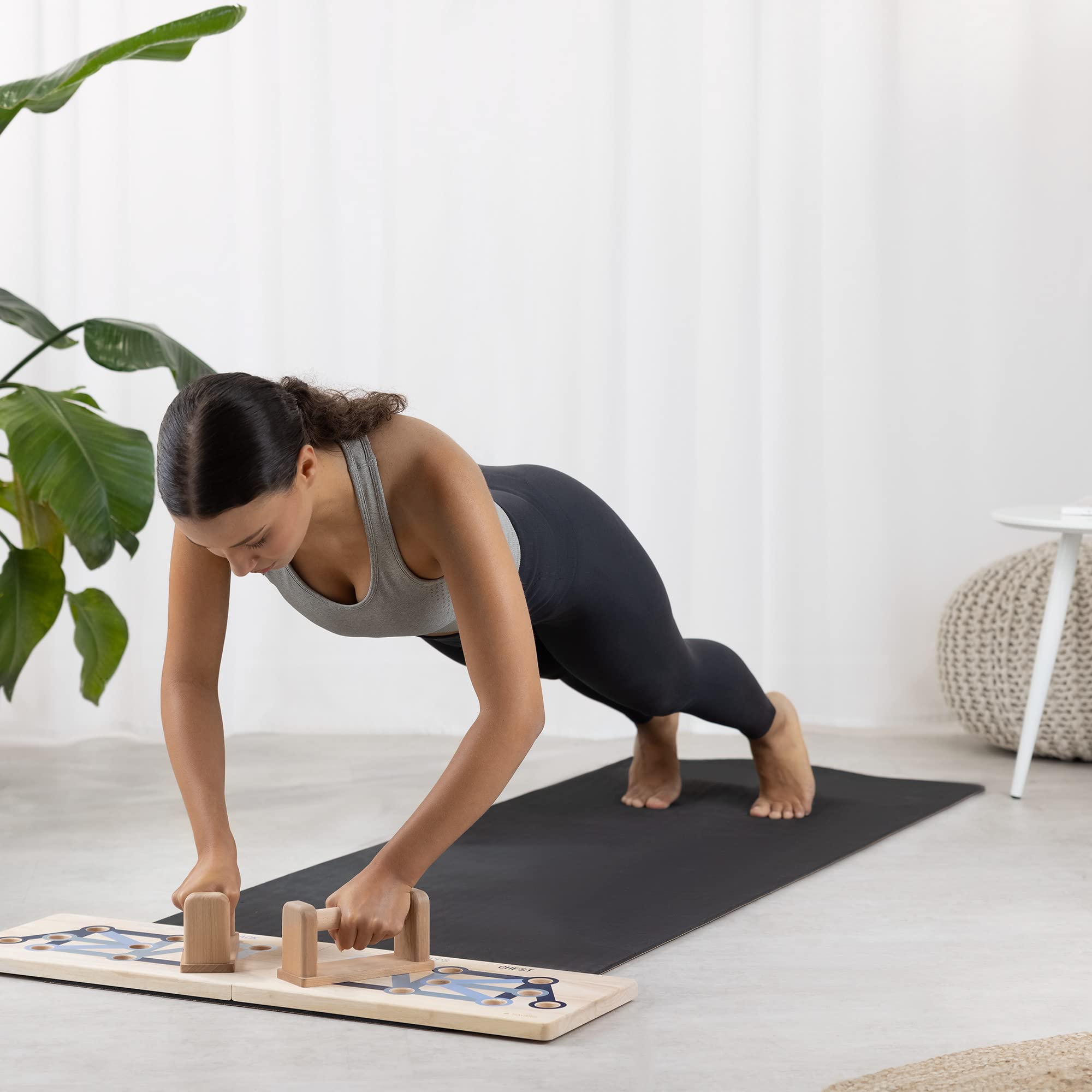 navaris-push-up-board-liegest-tzbrett-holz-faltbar-griffe image 2