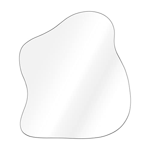 navaris-wandspiegel-wellen-design-rahmenlos-37x32-cm image 8