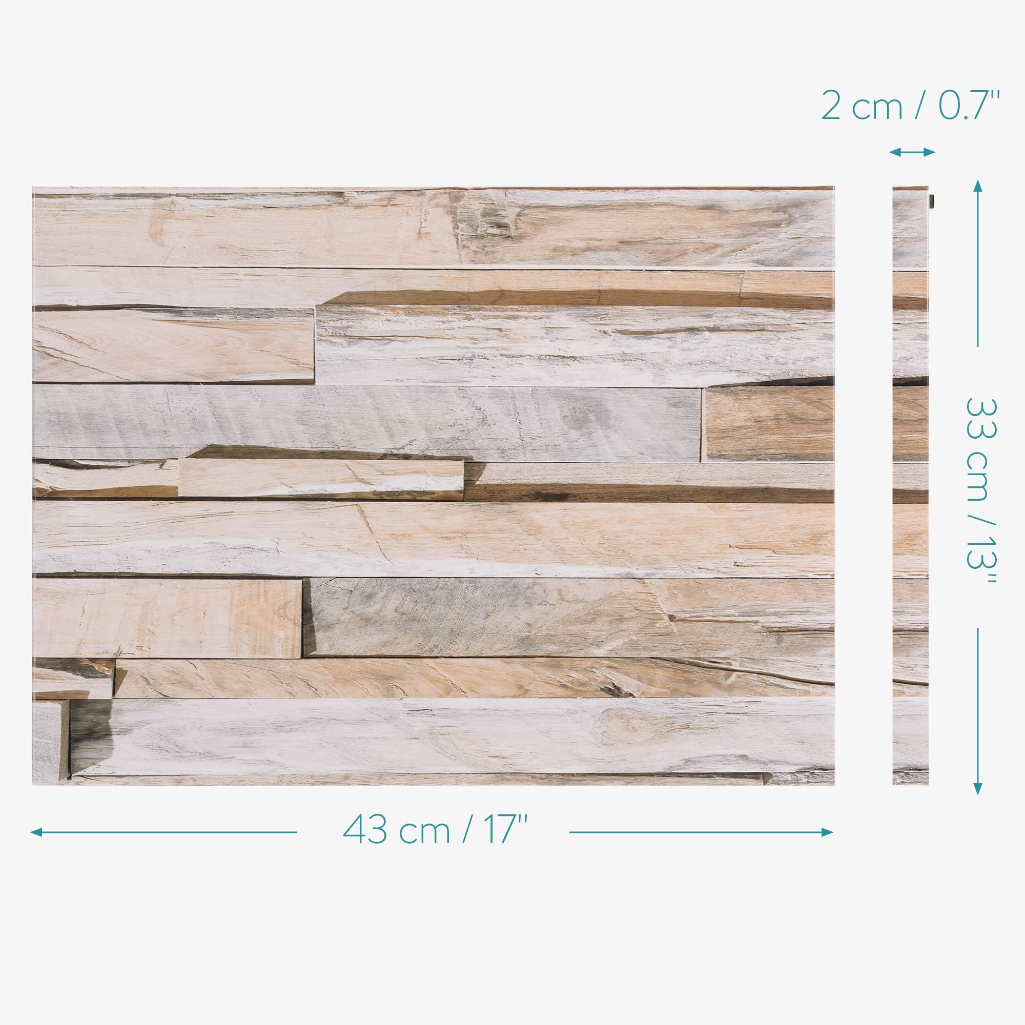navaris-magnettafel-memoboard-33x43cm-steinwand-design image 4